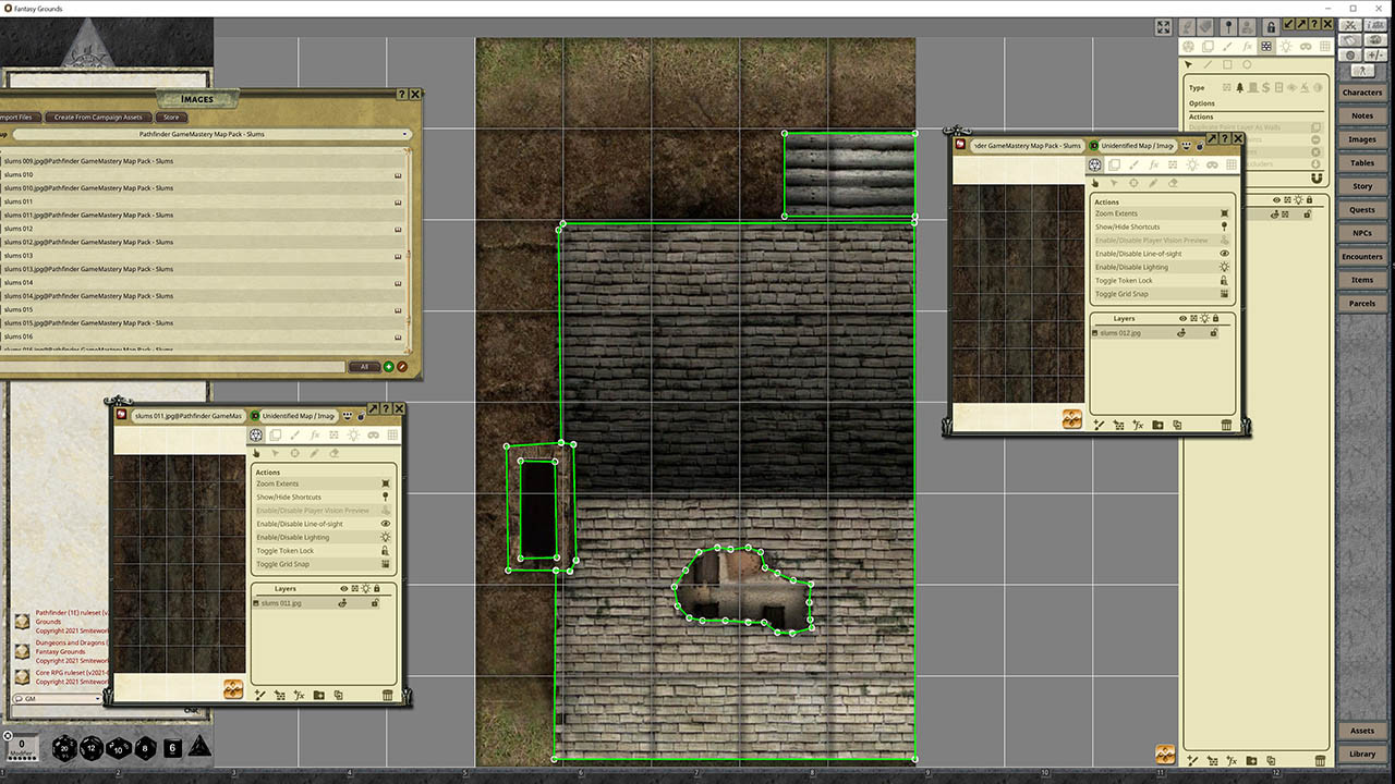 Fantasy Grounds - Pathfinder RPG - GameMastery Map Pack: Slums screenshot 5