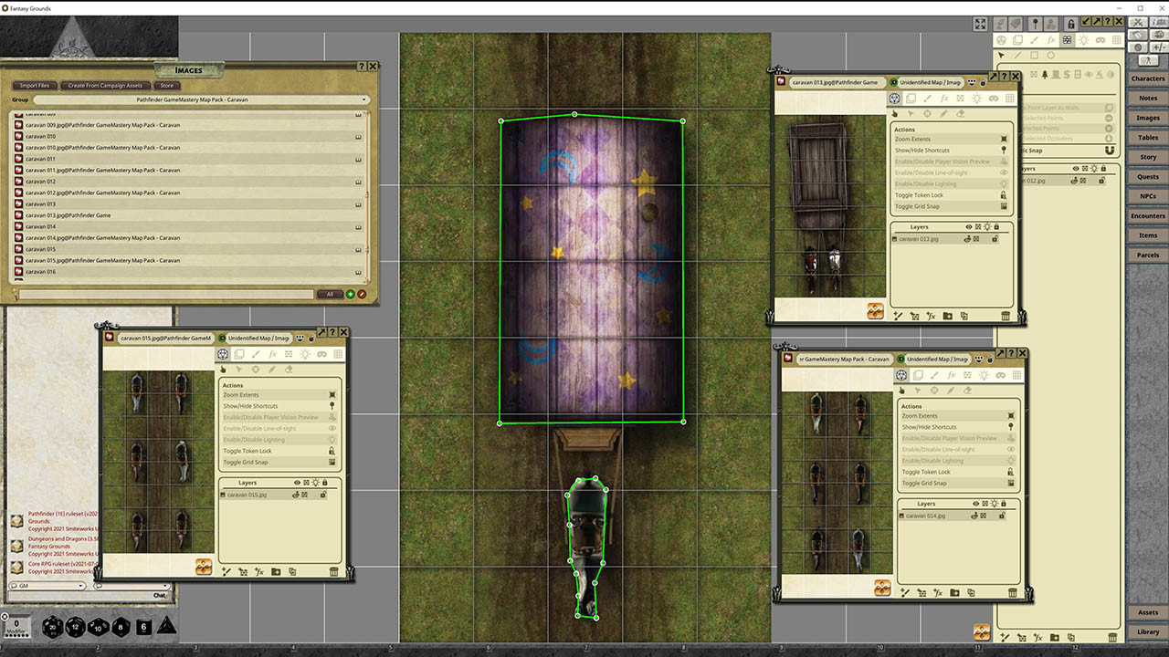 Fantasy Grounds - Pathfinder RPG - GameMastery Map Pack: Caravan screenshot 5