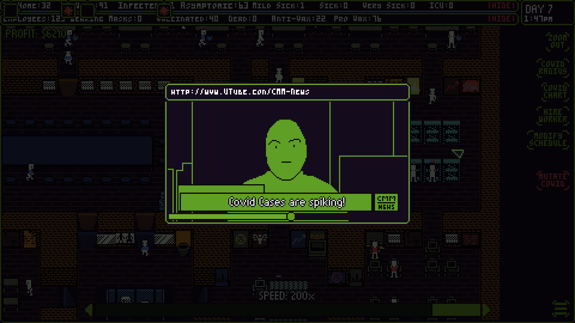 Covid Simulator screenshot 7