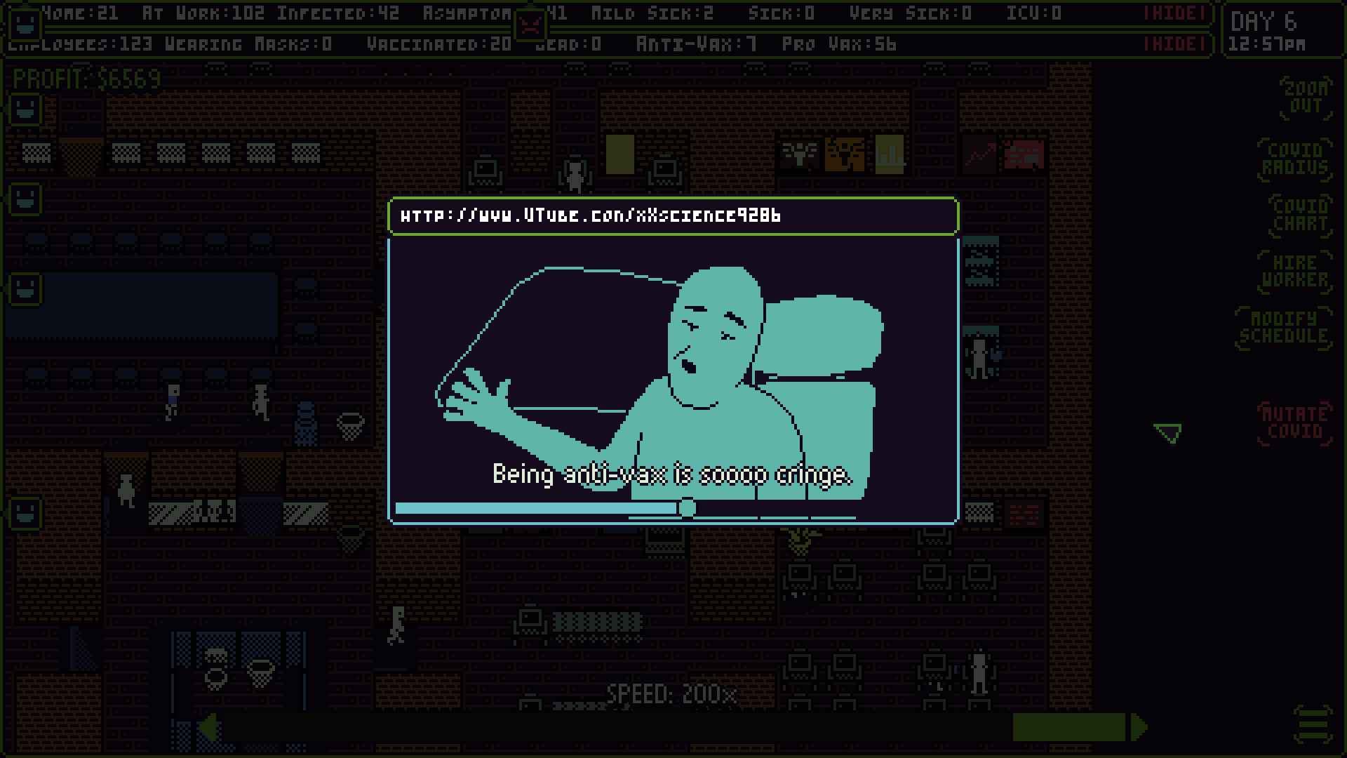 Covid Simulator screenshot 9