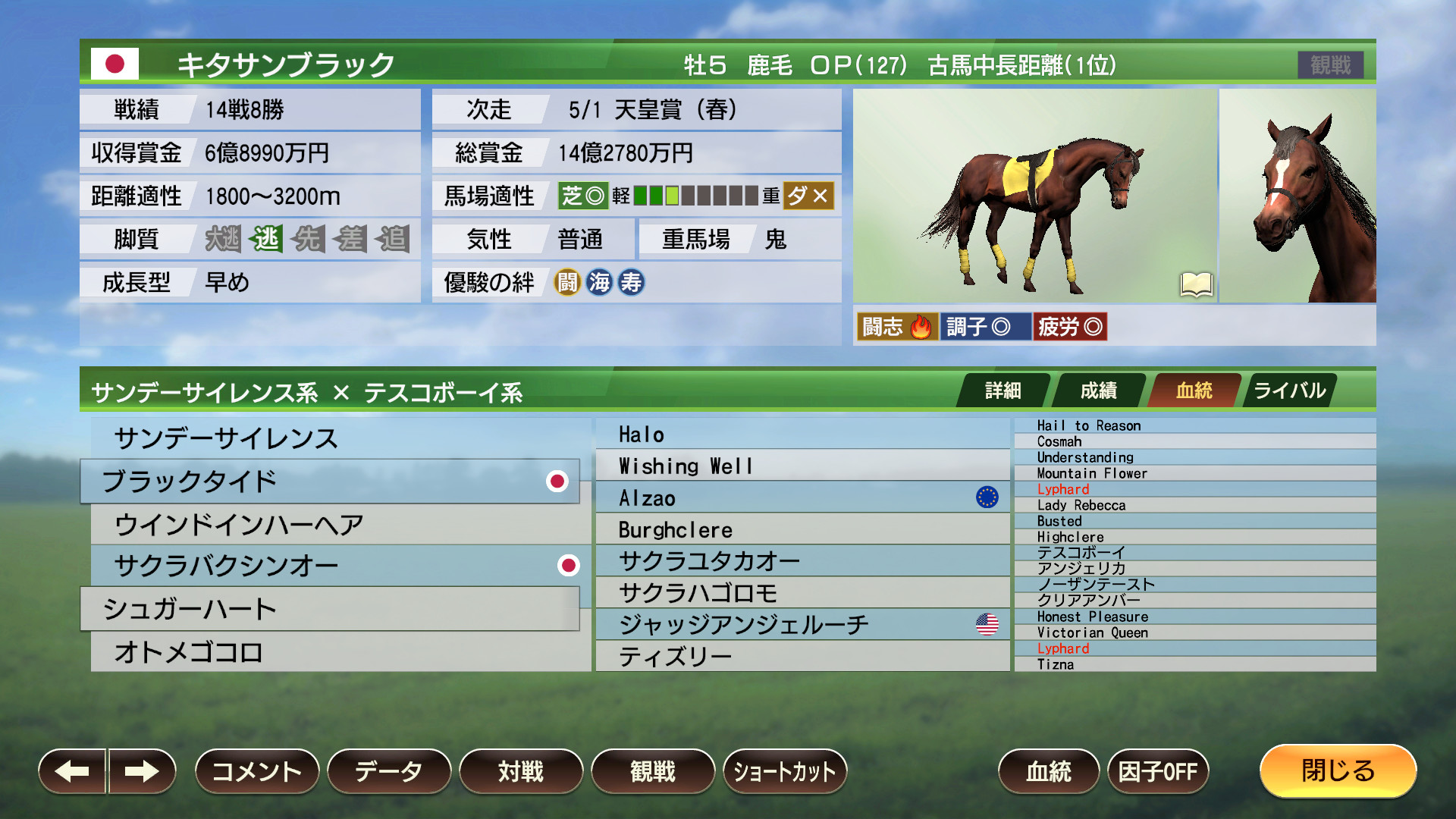 WP9 2022 最強古馬 購入権セット 全２頭 screenshot 3