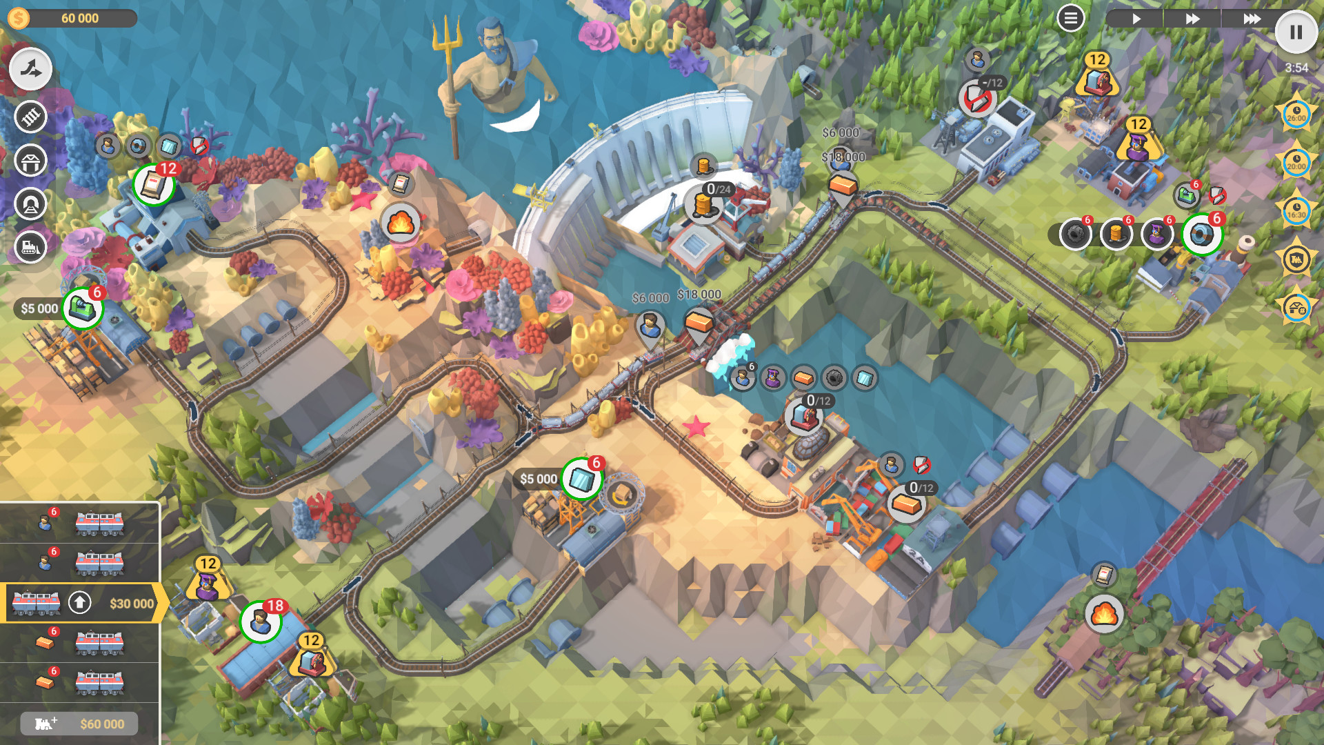 Train Valley 2 - Myths and Rails screenshot 1