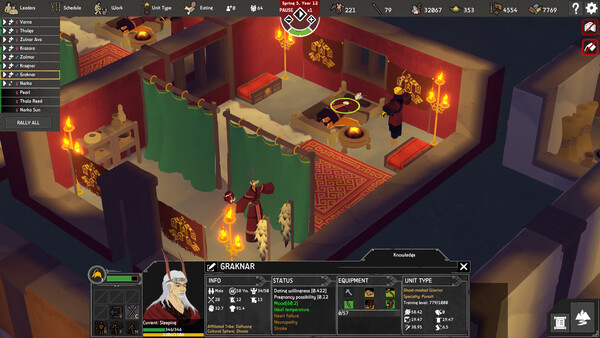 Primitive Society Simulator screenshot