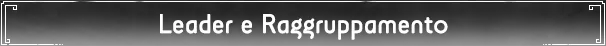 Leader e Raggruppamento