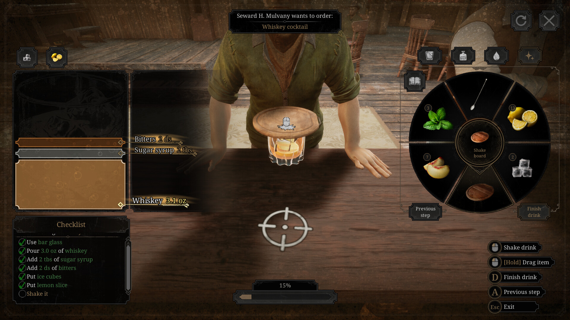 Saloon Simulator screenshot 1