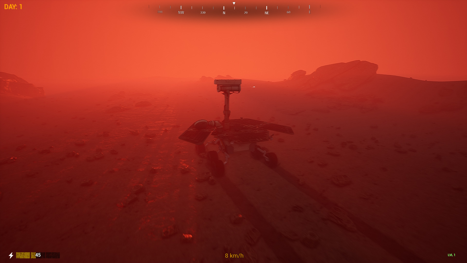 Mars Rover Simulator screenshot 1