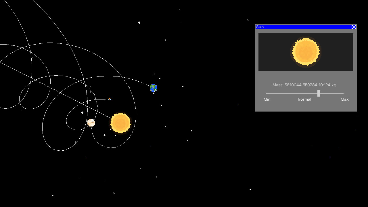 Orbit Simulator screenshot 1