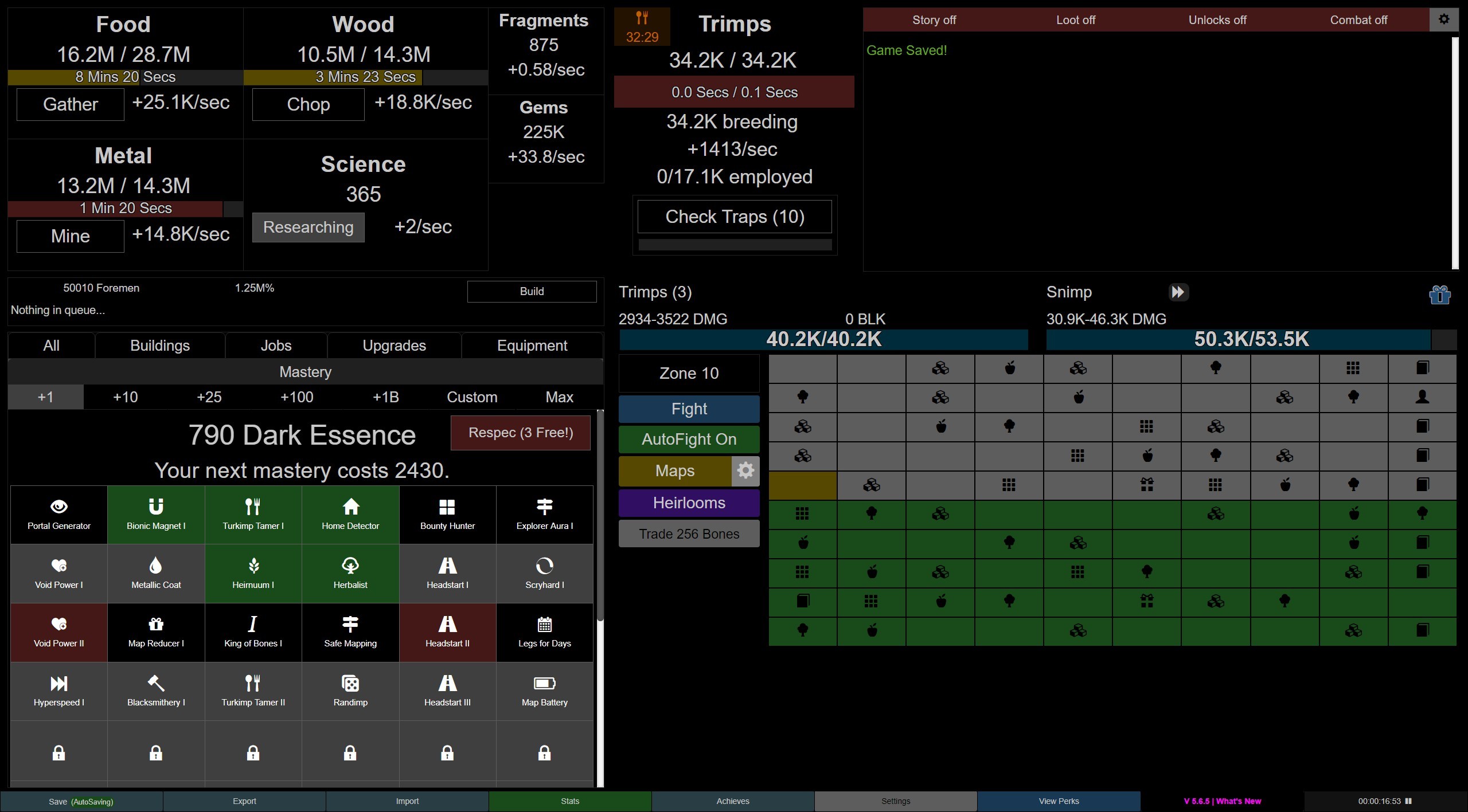 Trimps screenshot 2