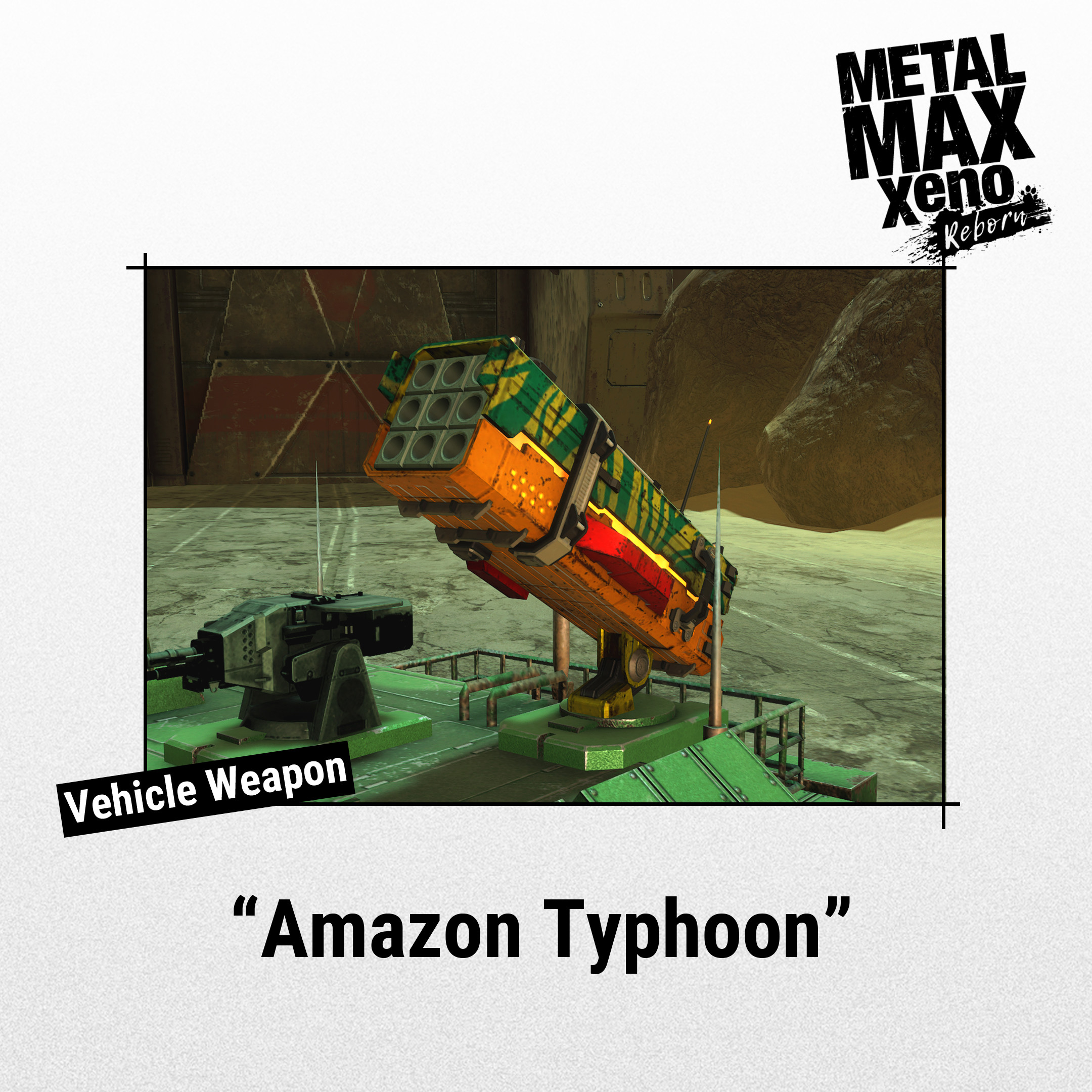 METAL MAX Xeno Reborn - Amazon Typhoon screenshot 1