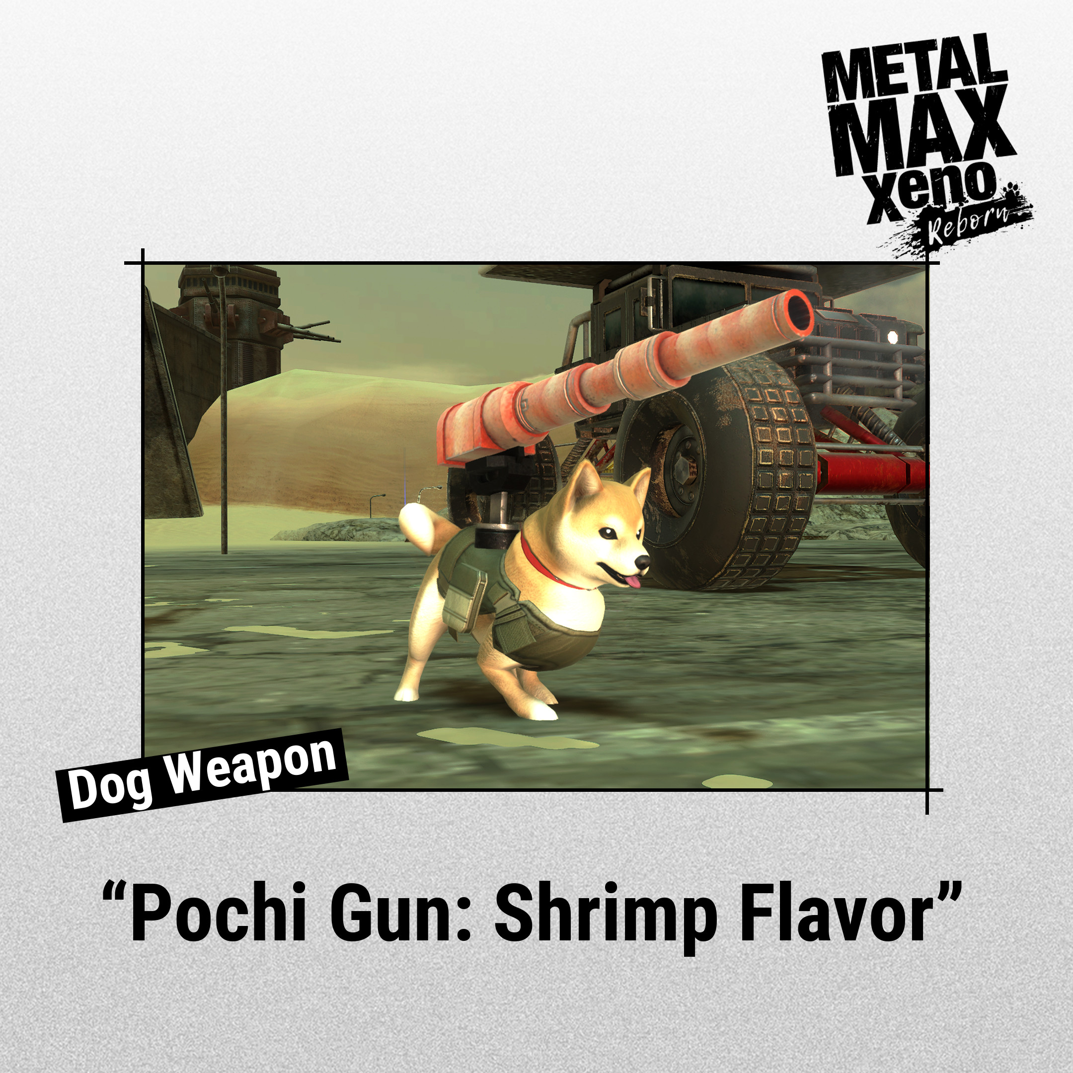 METAL MAX Xeno Reborn - Pochi Gun: Shrimp Flavor screenshot 1