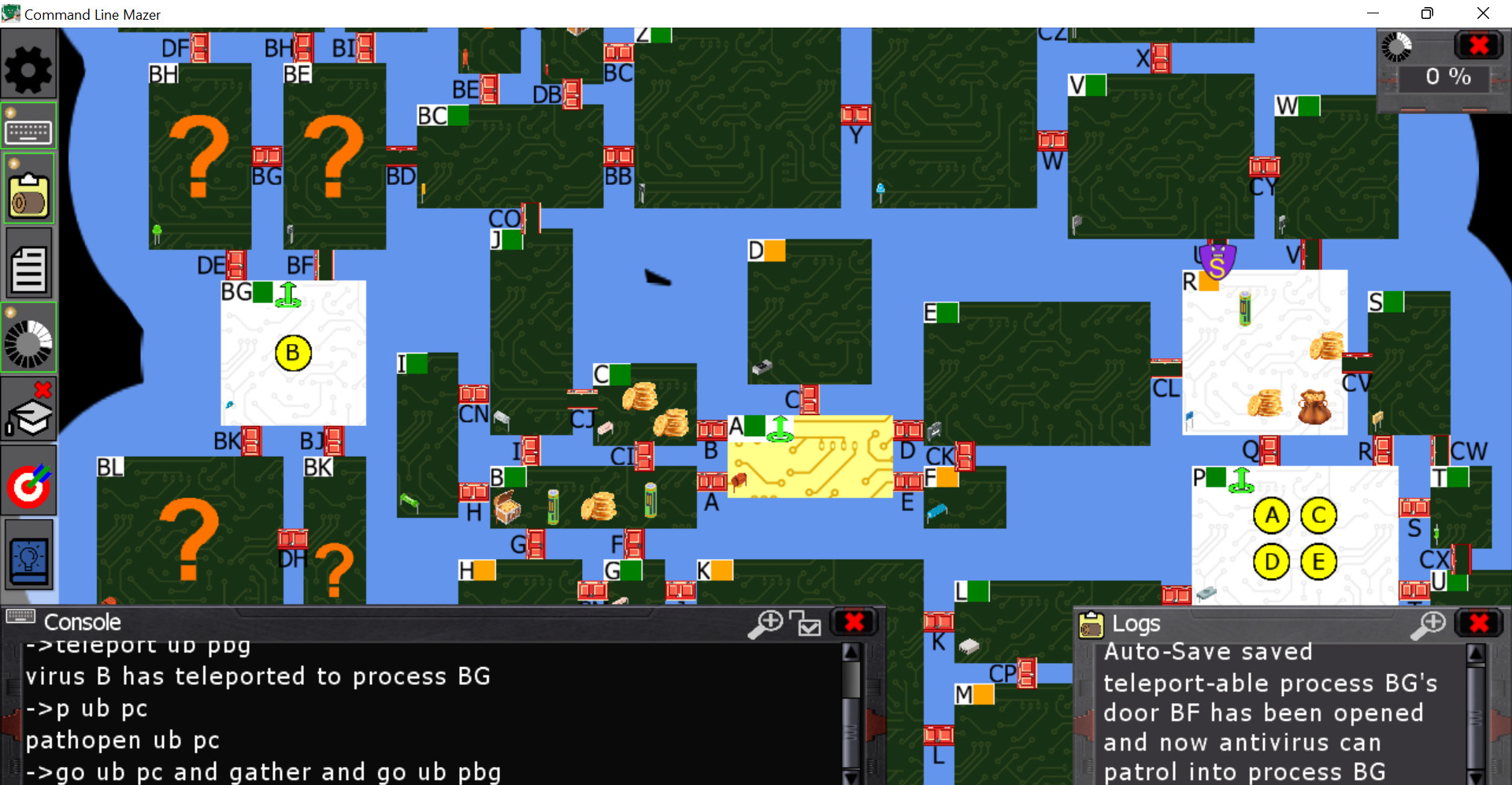 Command Line Mazer screenshot 4