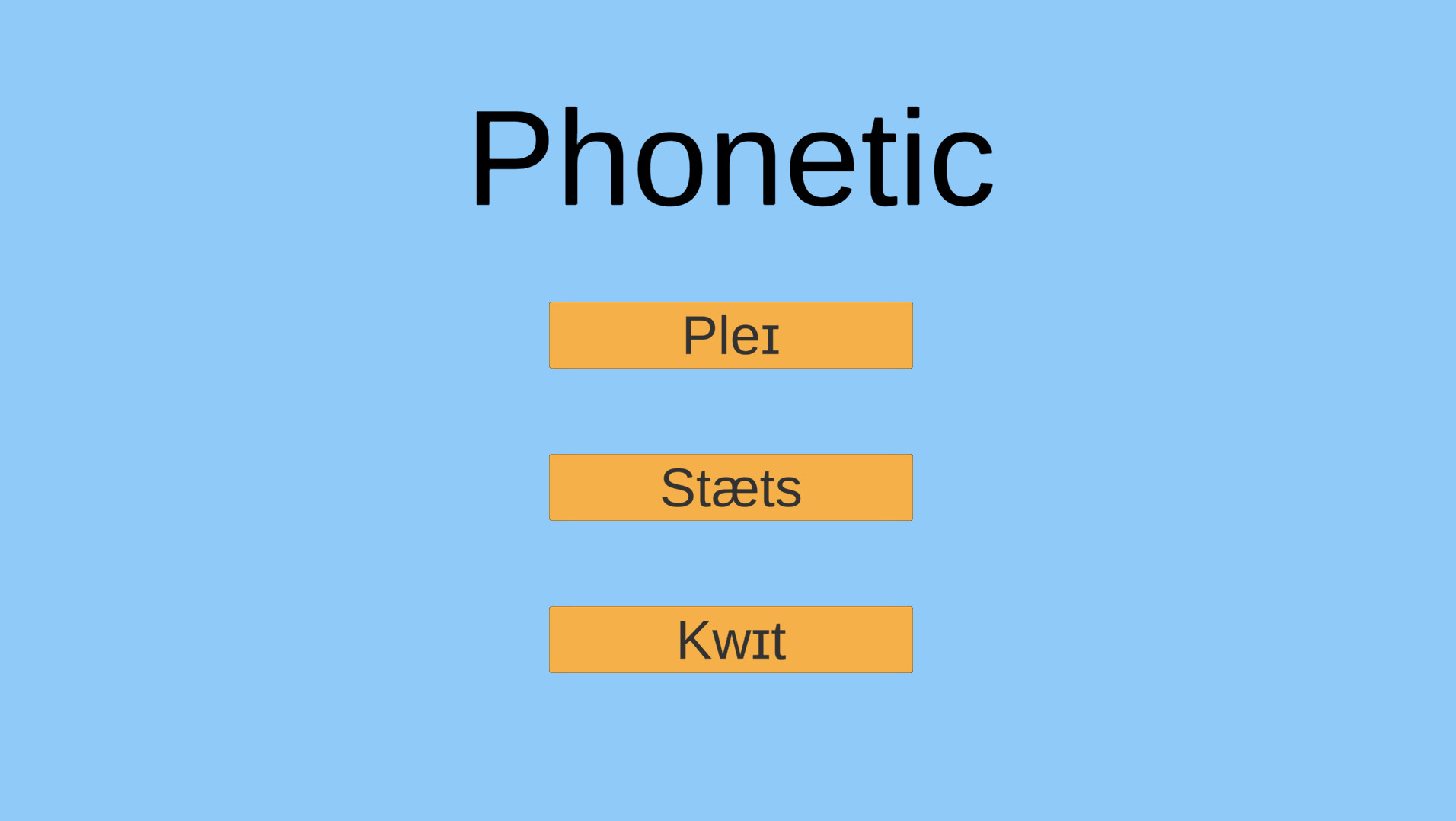 Phonetic screenshot 1