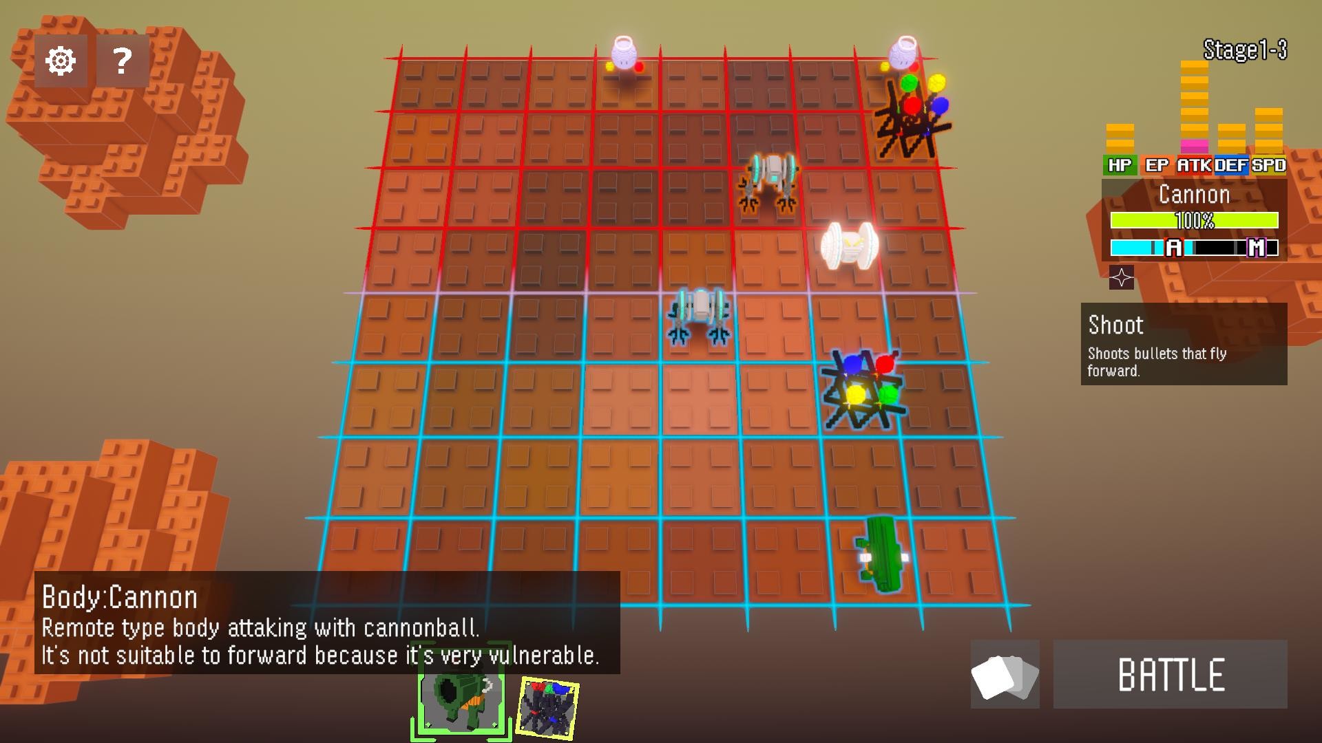 ボクロボ ~Boxed Cell Robot Armies~ screenshot 2