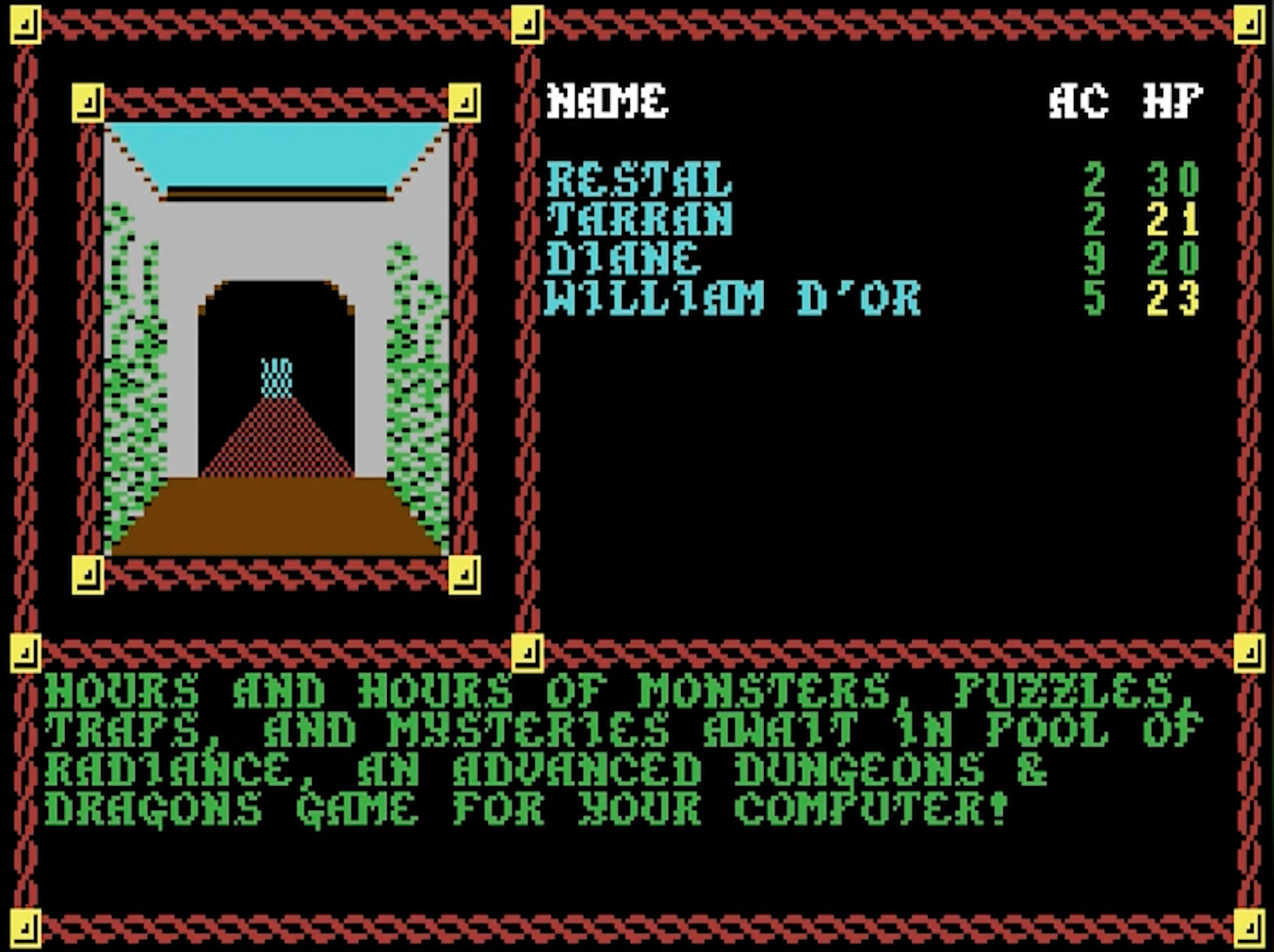 Pool of Radiance screenshot 3