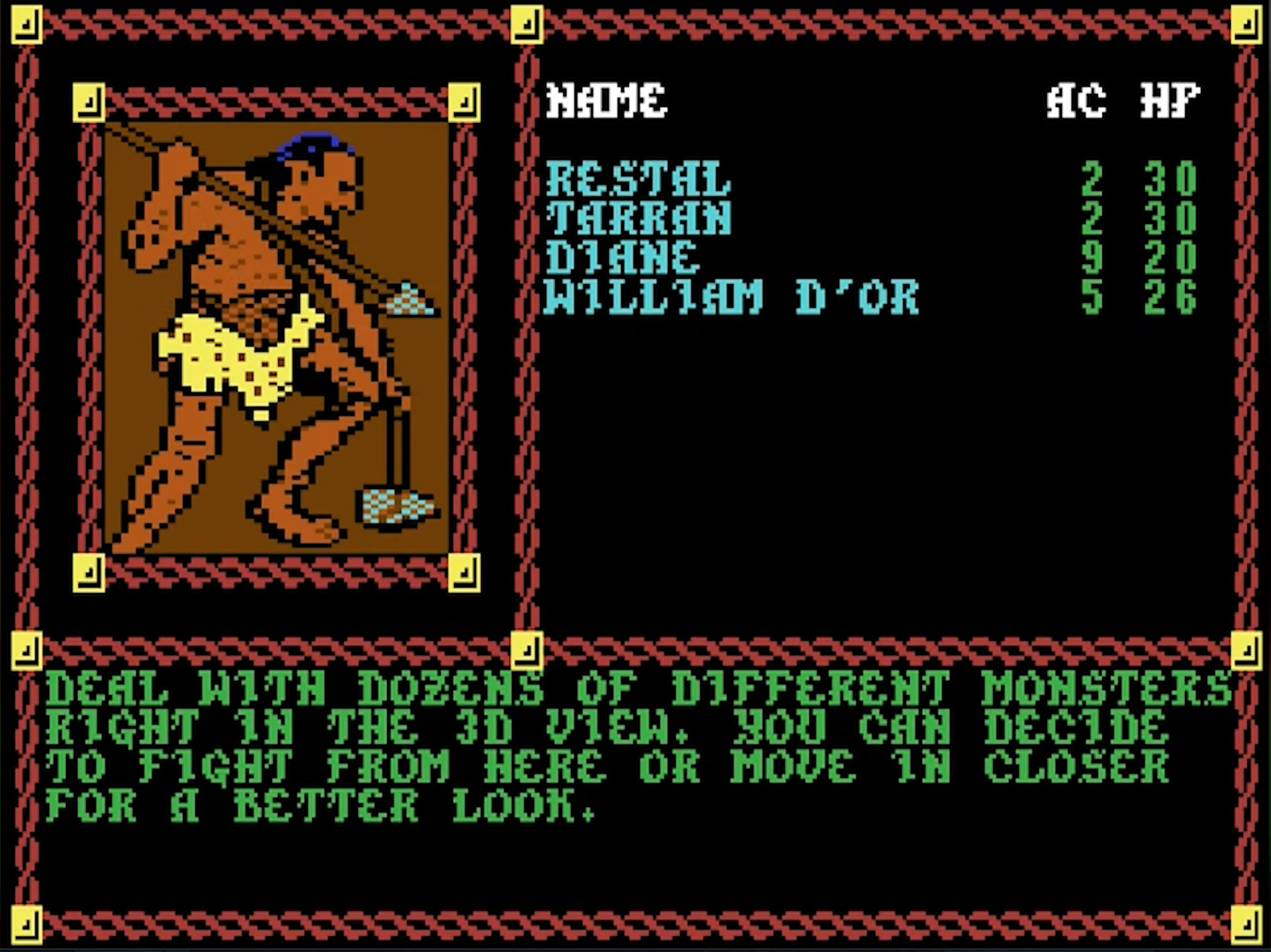 Pool of Radiance screenshot 4