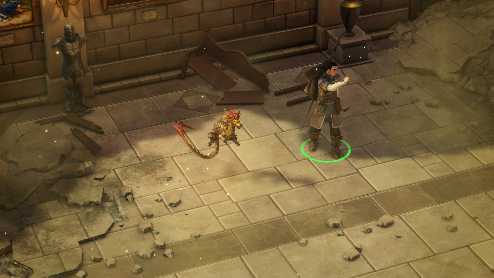 Pathfinder: Wrath of the Righteous - A Visitor from Distant Lands screenshot 1