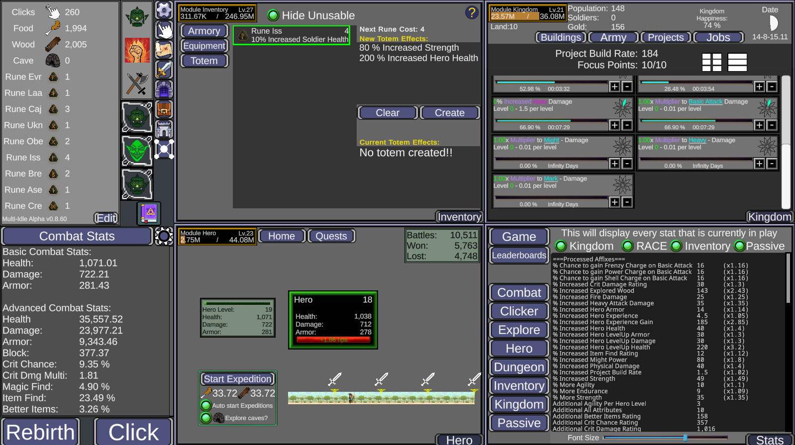 Multi Idle screenshot 2
