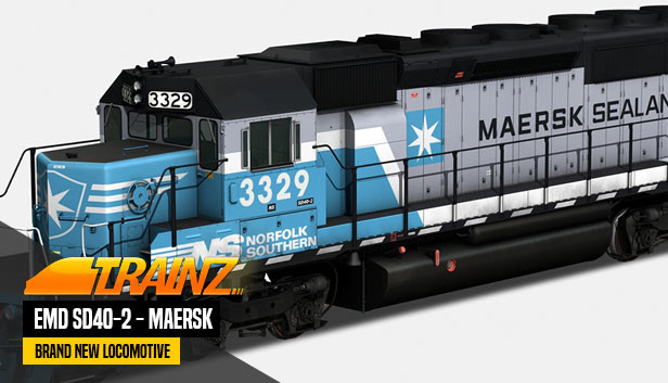 Trainz 2022 DLC - EMD SD40-2 - Maersk on Steam