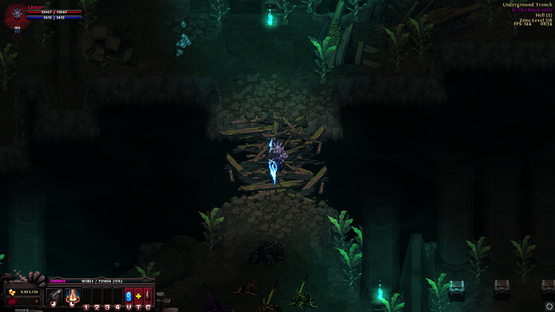 Hero Siege - Thunder Crusader (Skin) screenshot 1