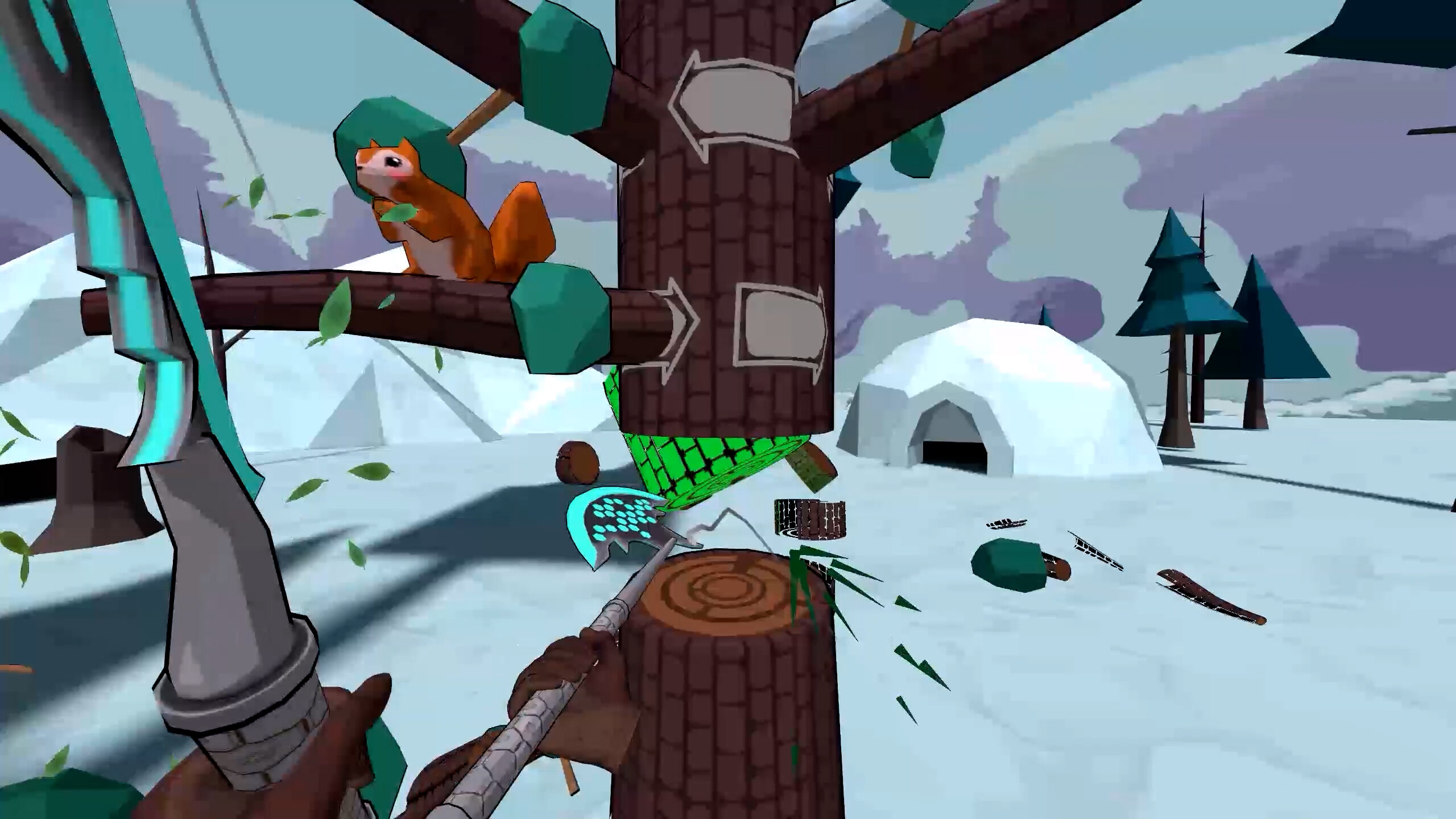 Timberman VR screenshot 1