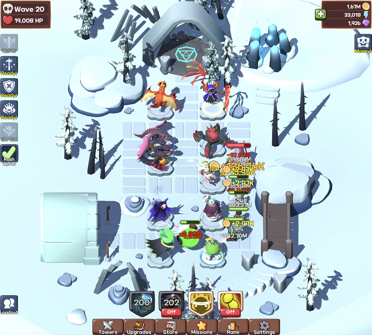 Idle Monster TD: Evolved screenshot 9