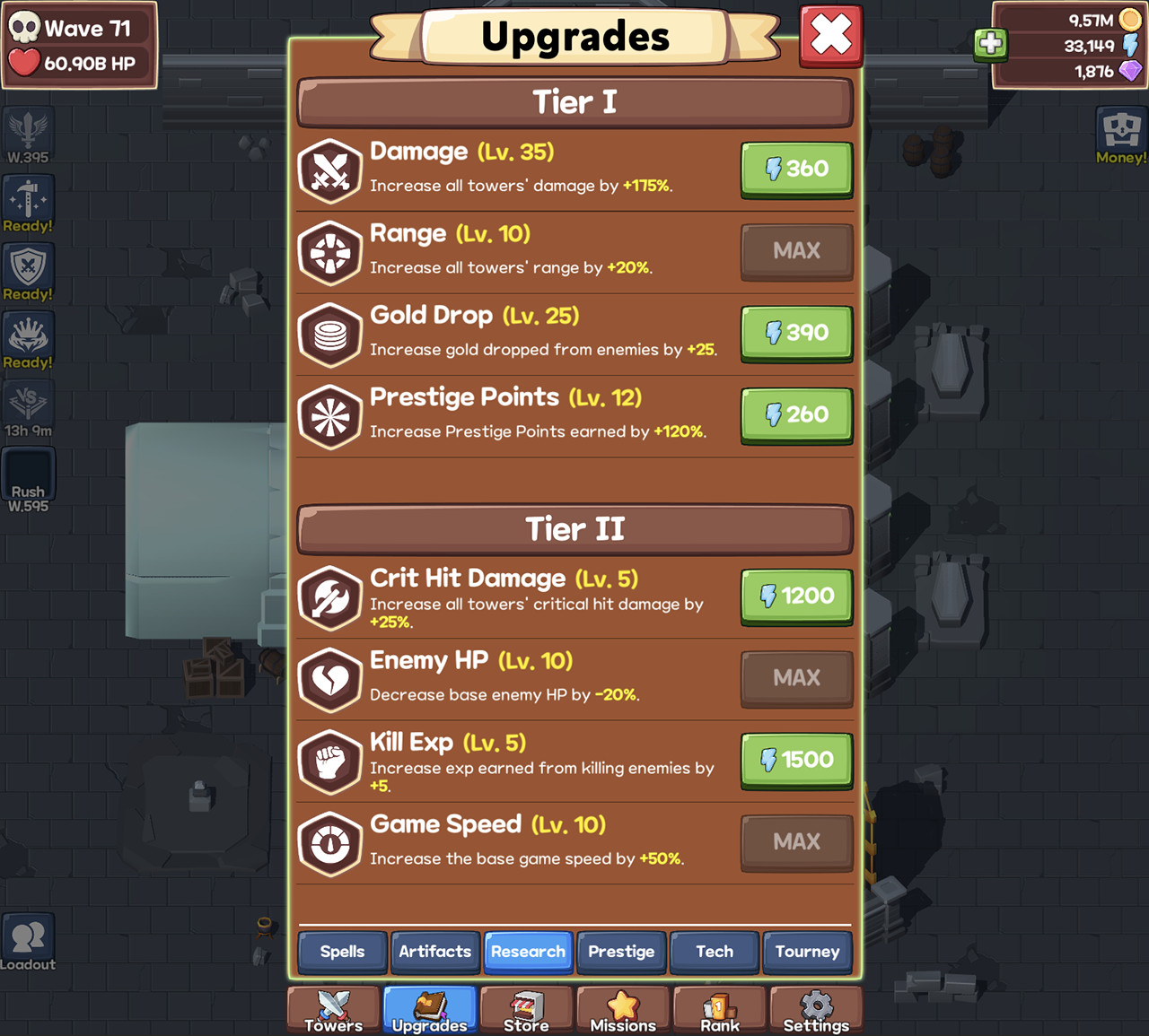Idle Monster TD: Evolved screenshot 15