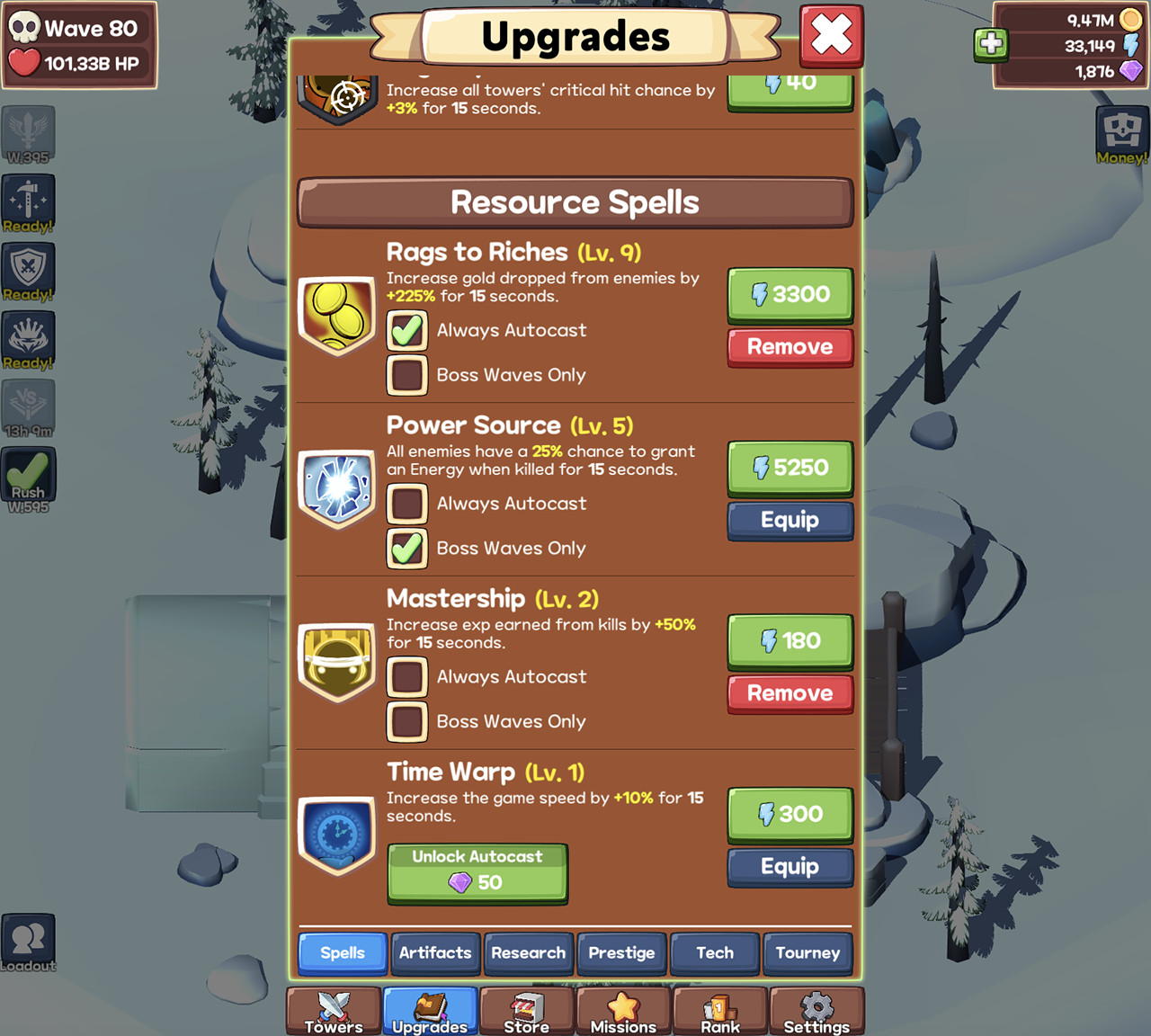Idle Monster TD: Evolved screenshot 13