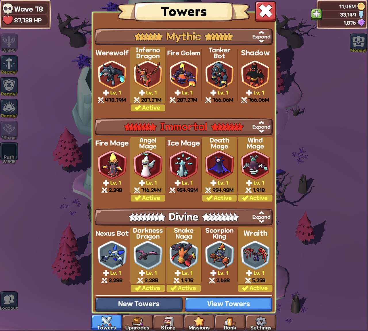 Idle Monster TD: Evolved screenshot 11
