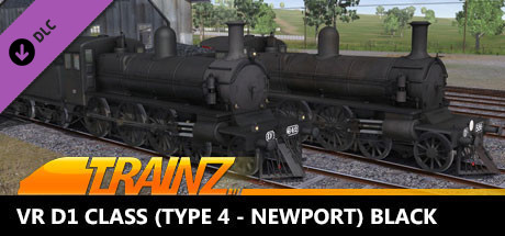 Trainz 2022 DLC - Victorian Railways D1 Class (Type 4 - Newport) Black: header artwork