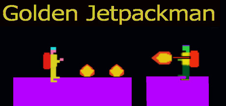 Golden Jetpackman — header artwork