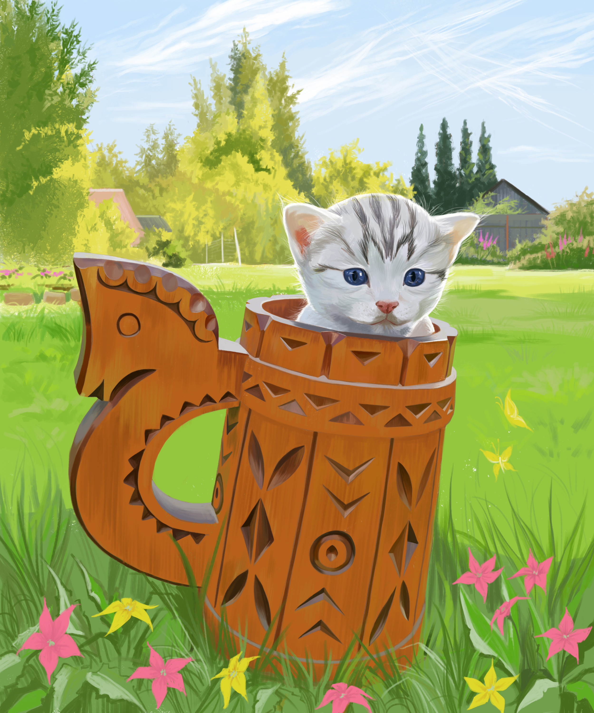 Cute Cats 2 - Digital Artbook + Bonus Videos screenshot 4
