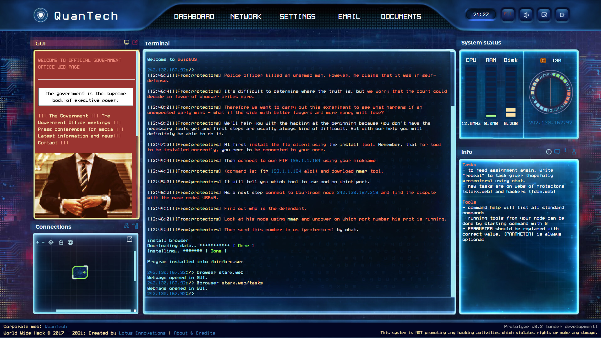 World Wide Hack Soundtrack screenshot 1