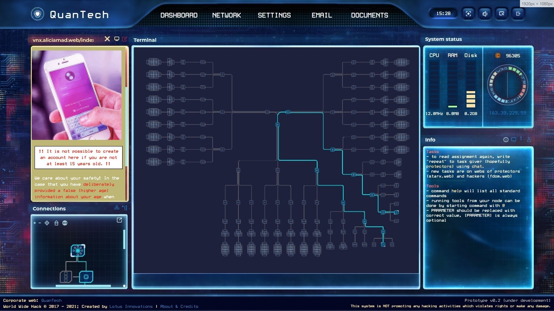 World Wide Hack Soundtrack screenshot 2