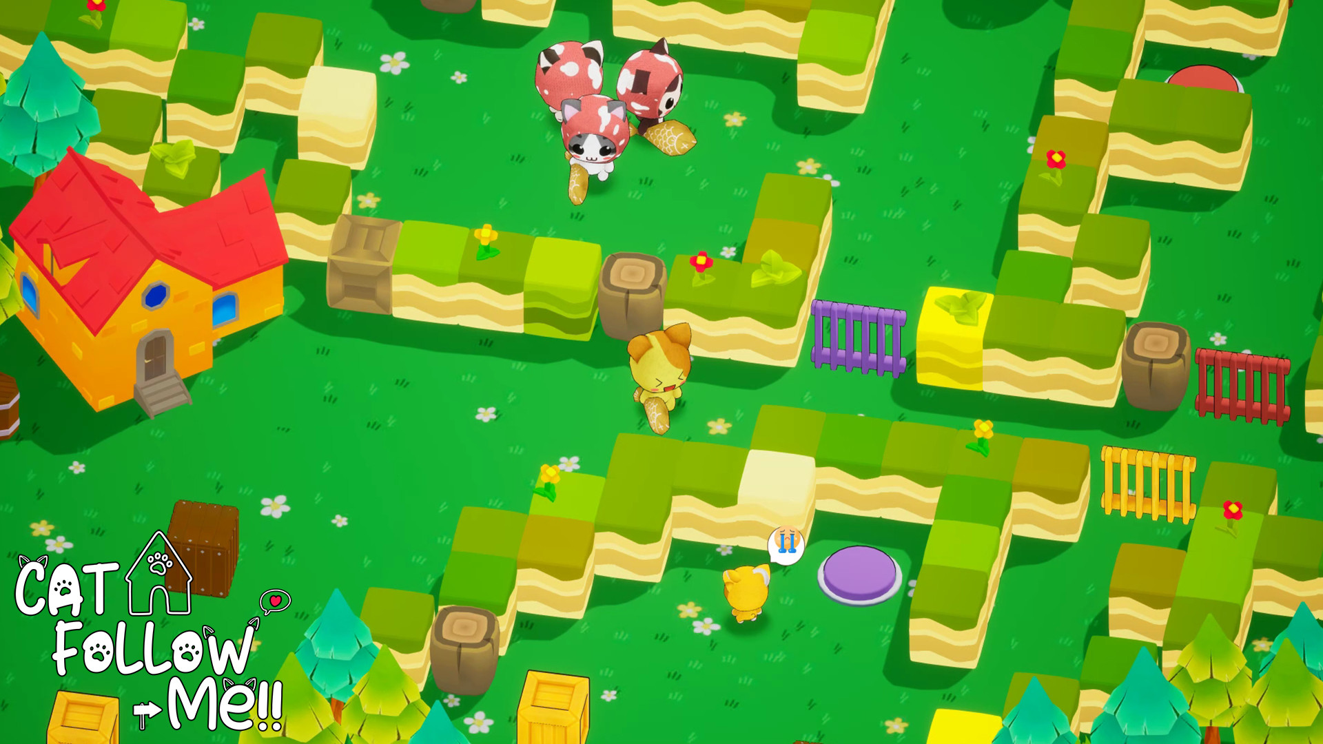 Cat Follow Me screenshot 1