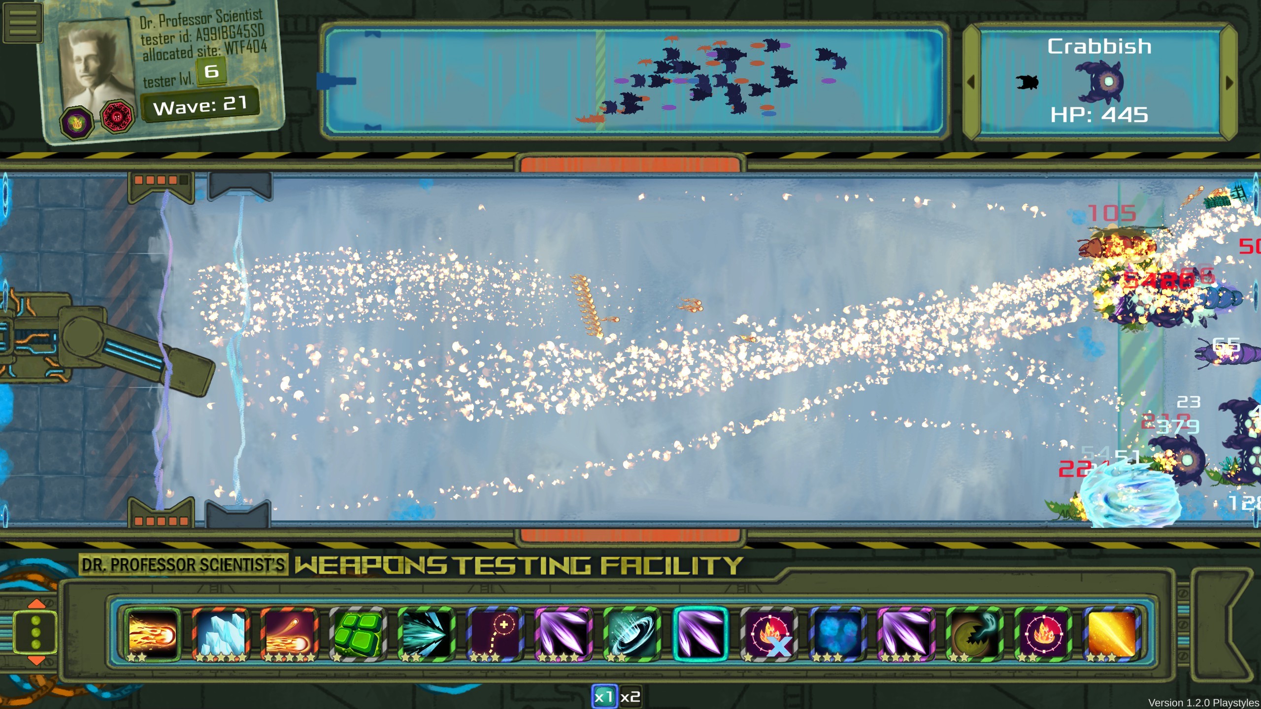 Dr. Professor Scientist's Weapons Testing Facility screenshot 8