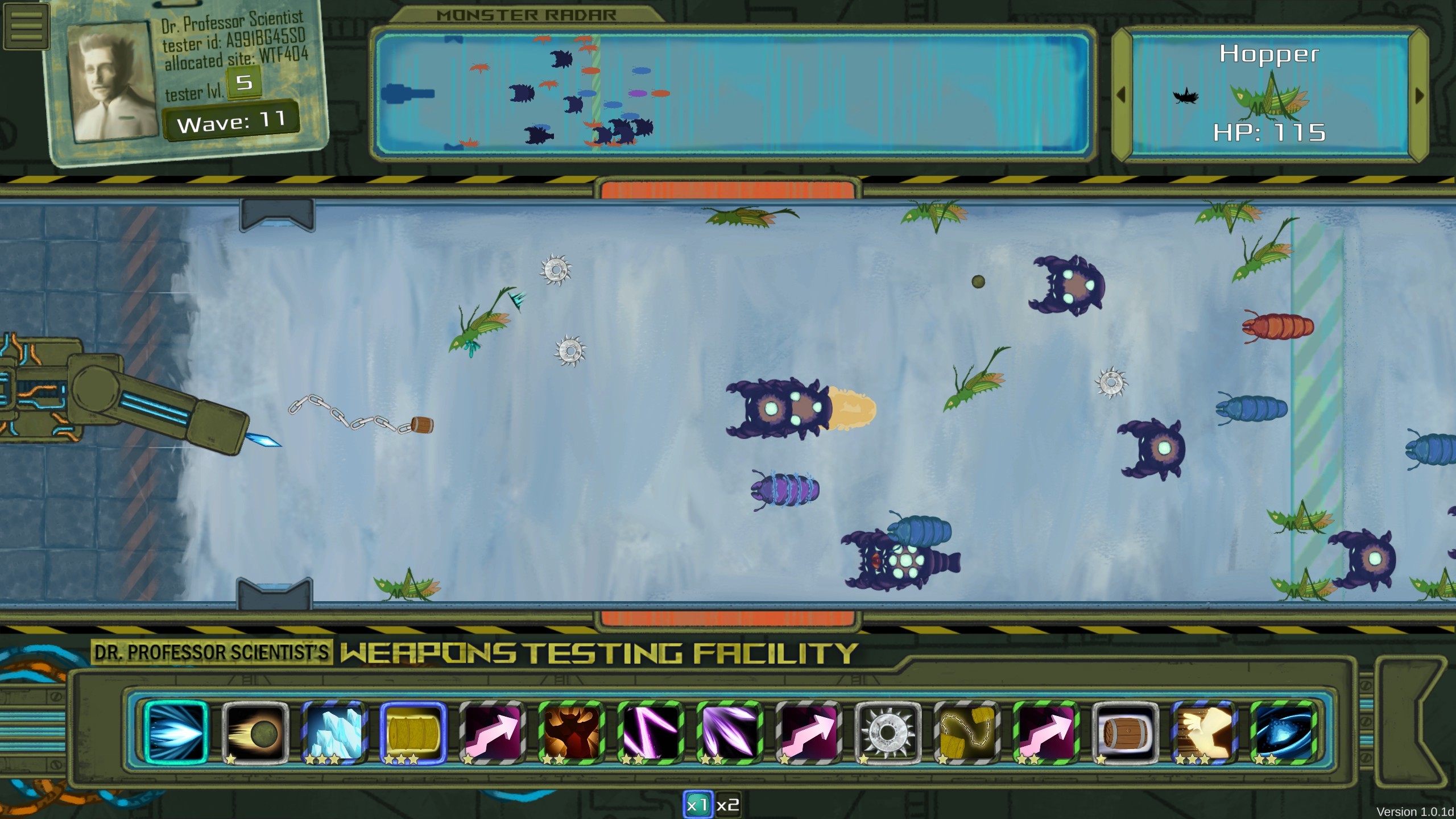 Dr. Professor Scientist's Weapons Testing Facility screenshot 10