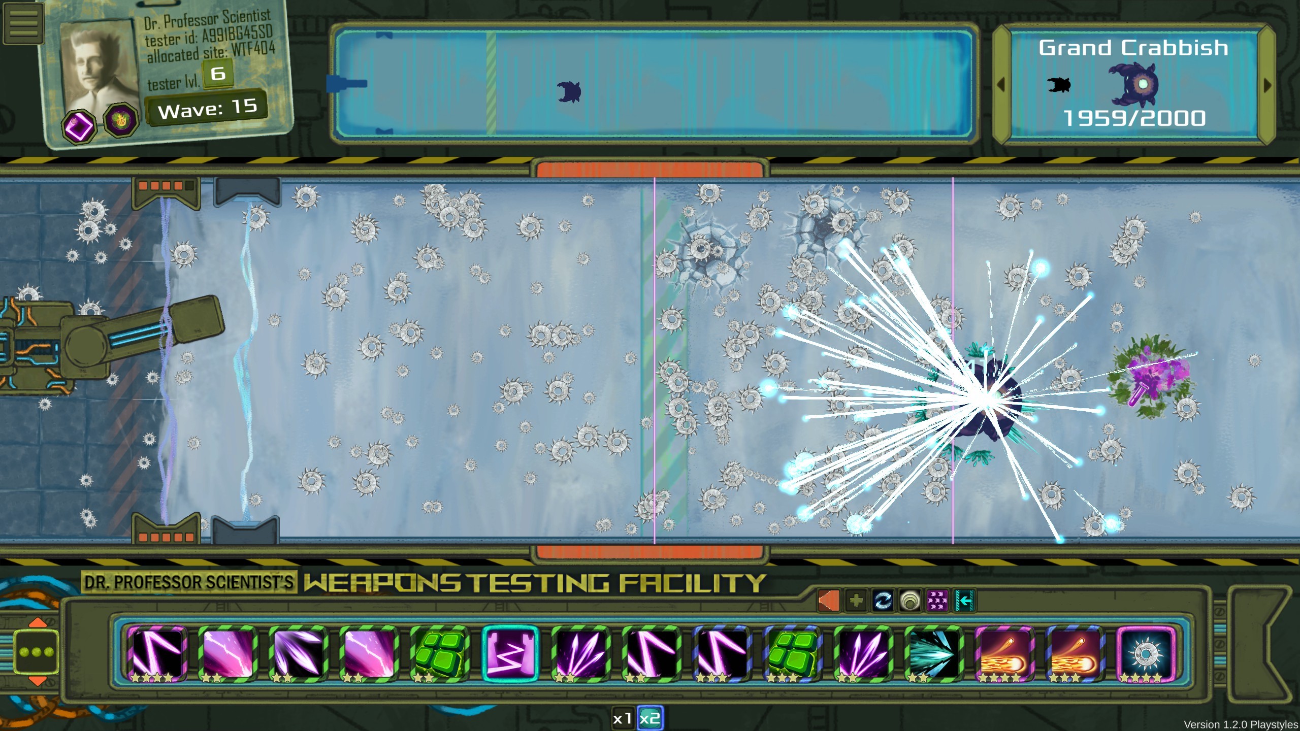 Dr. Professor Scientist's Weapons Testing Facility screenshot 6