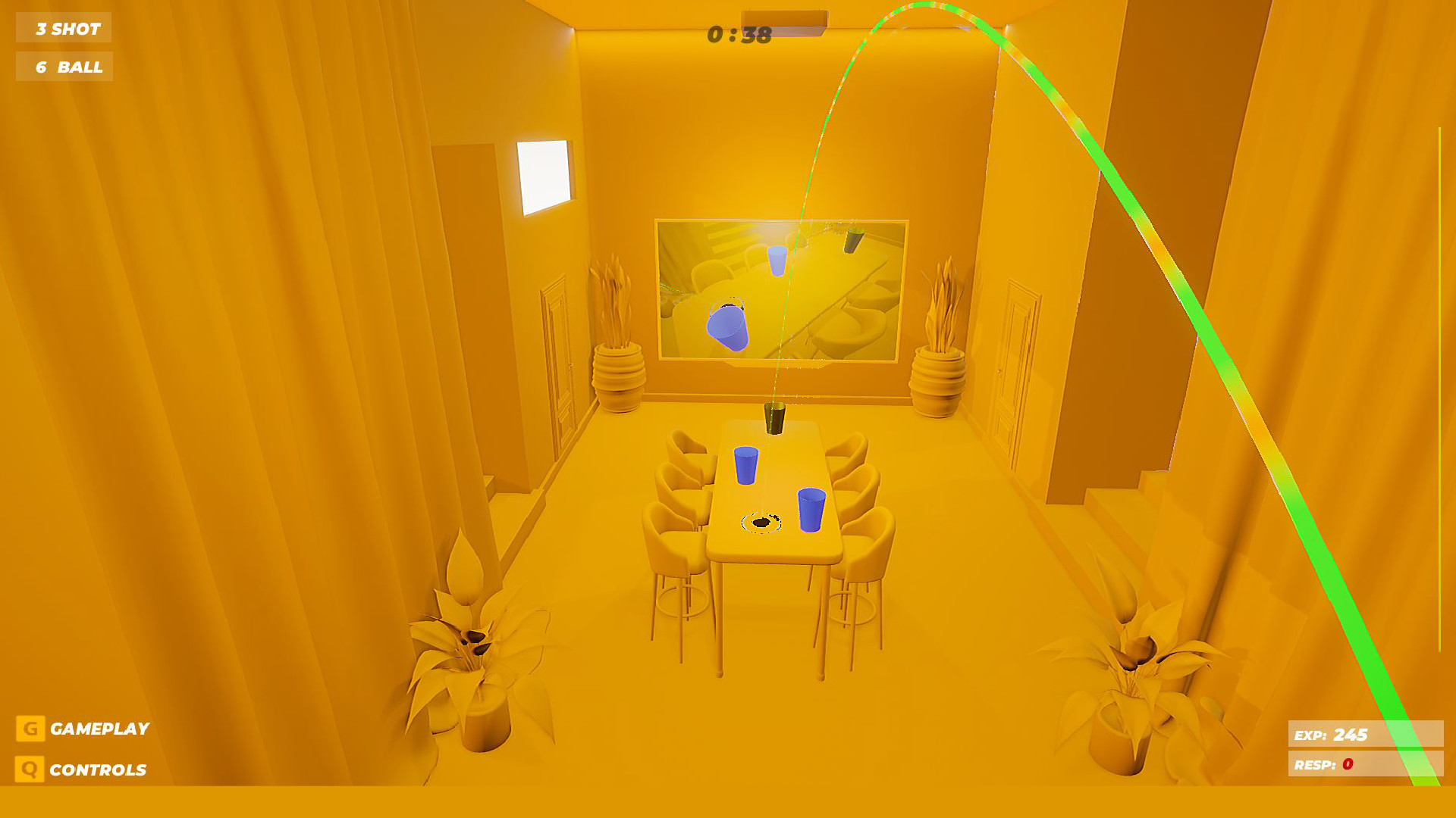 TRICK SHOT PING PONG screenshot 2
