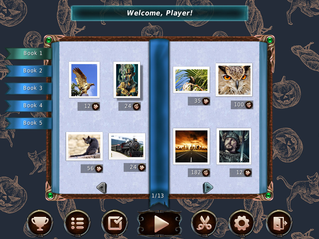 1001 Black Raven Jigsaw screenshot 4
