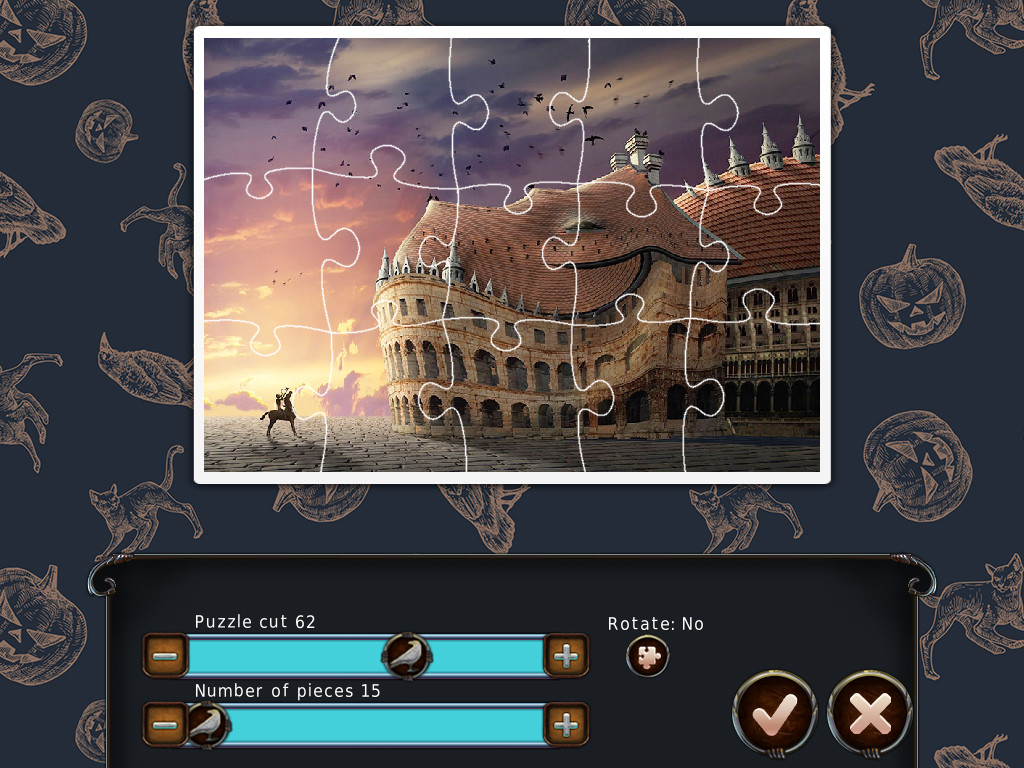 1001 Black Raven Jigsaw screenshot 5