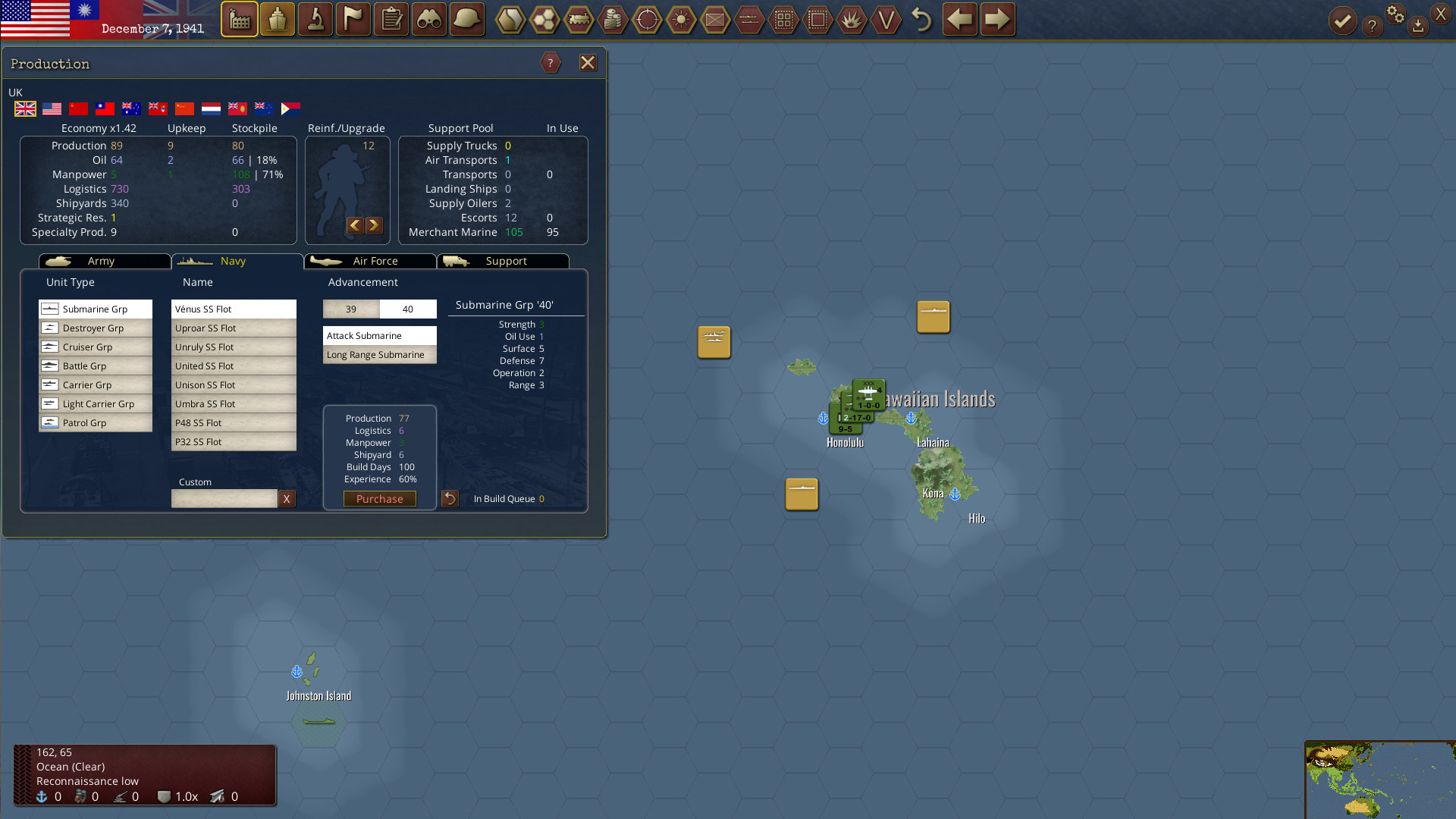 Warplan Pacific screenshot 7
