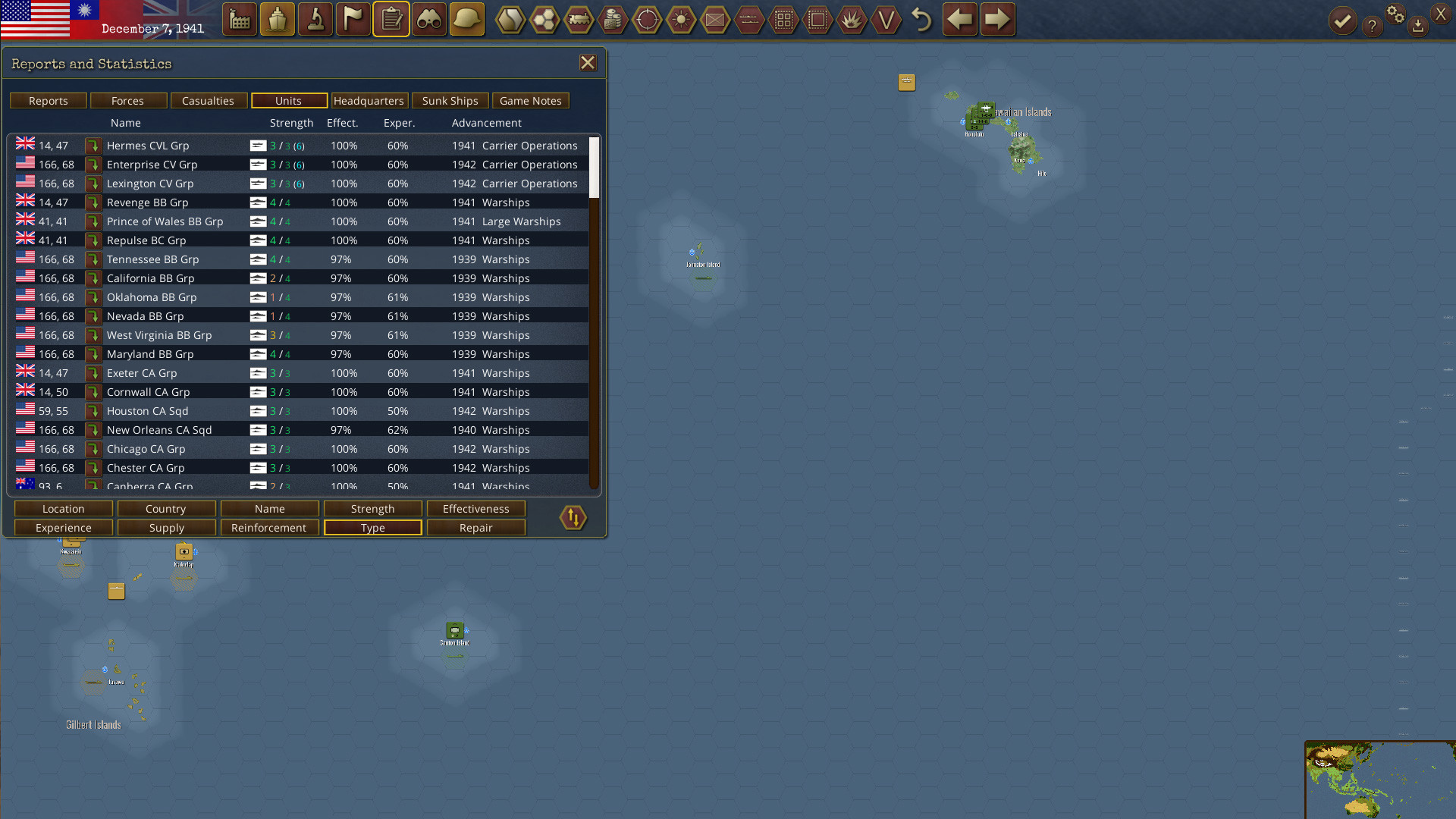 Warplan Pacific screenshot 8