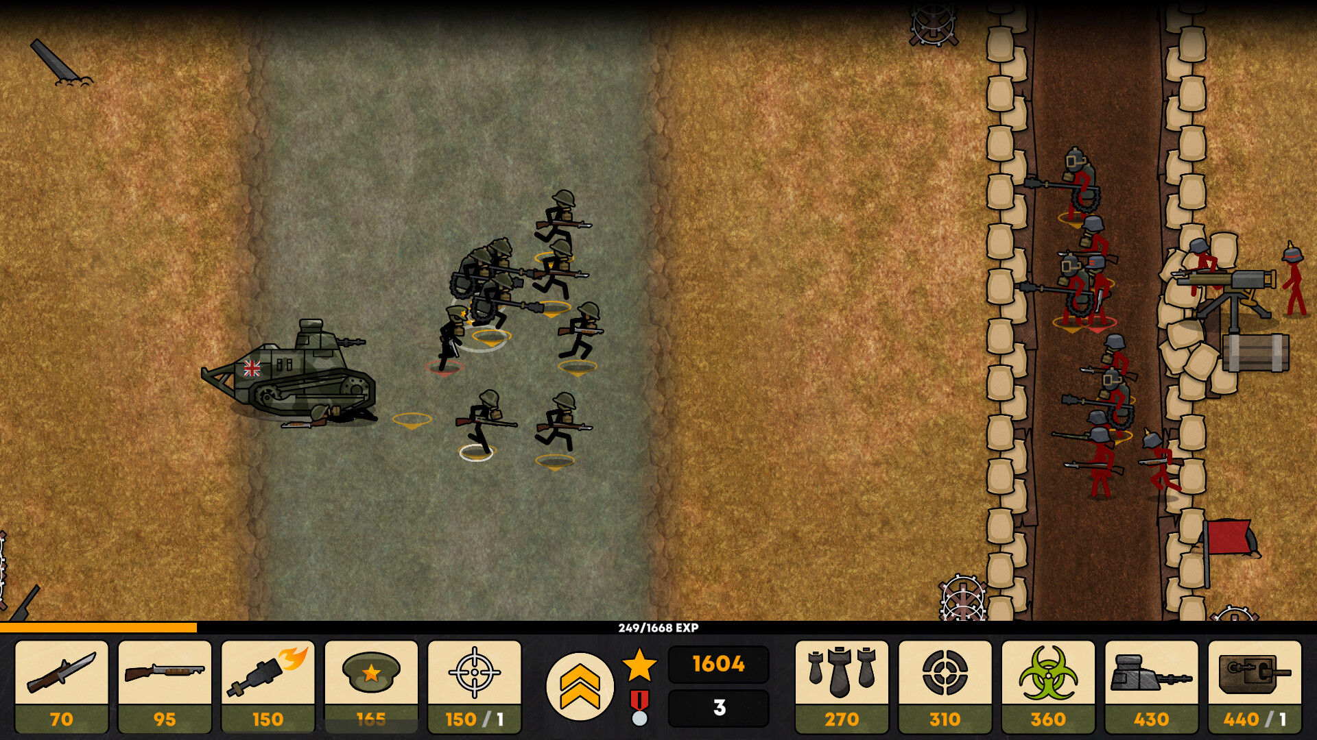 Stickman Trenches screenshot 6