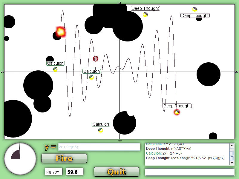 Graphwar screenshot 1