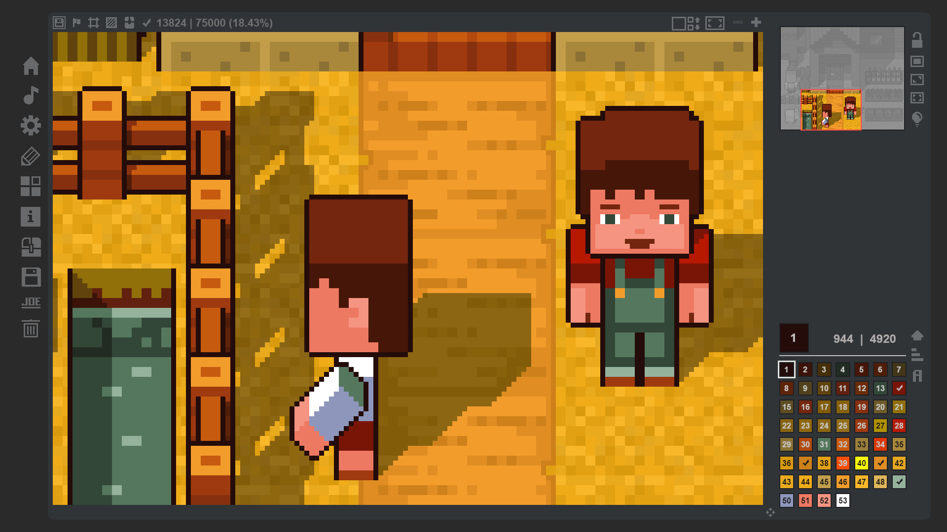 Coloring Game 4 – Demake No.3 screenshot 3