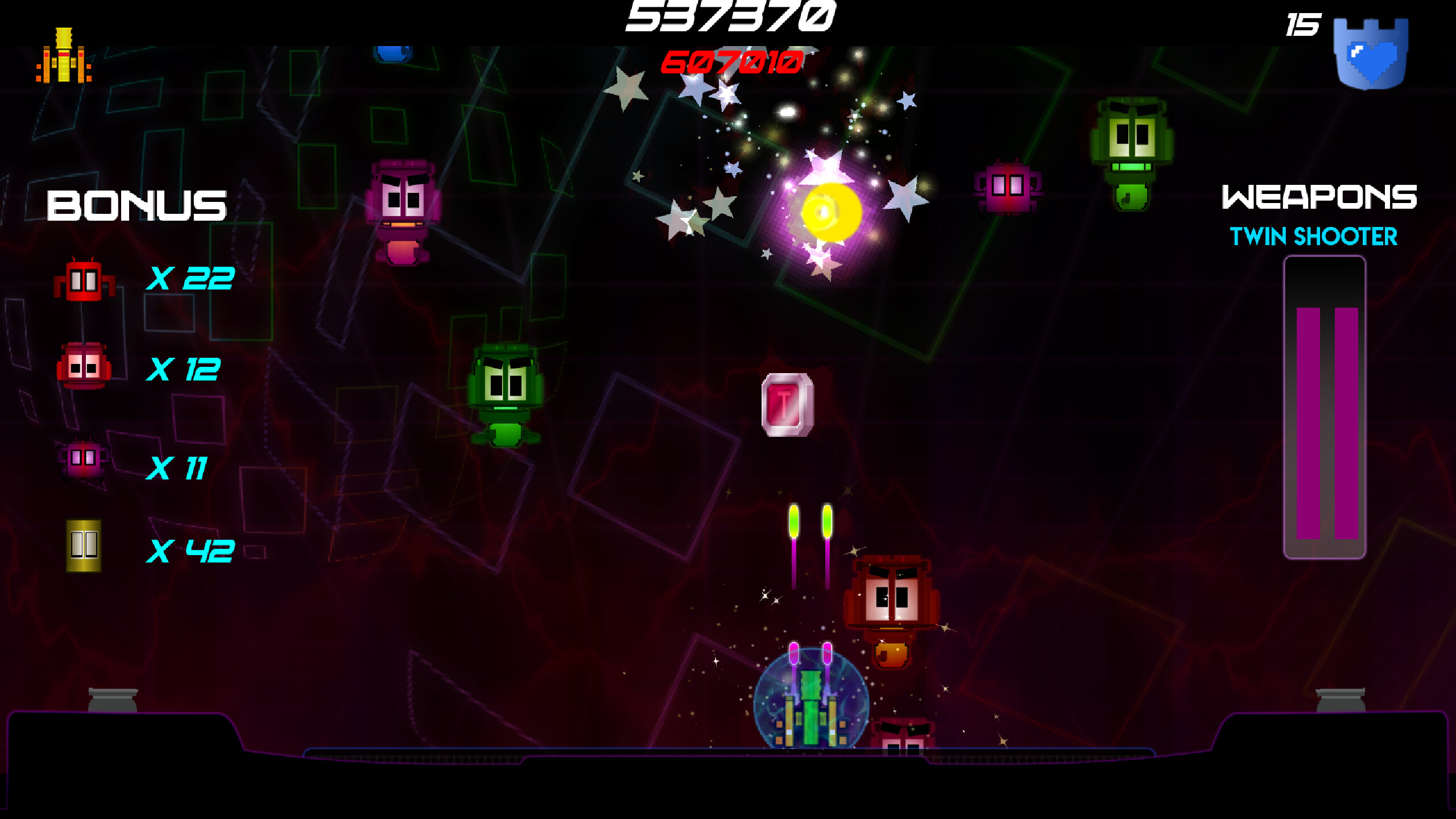 Galactoids - Galactic Invaders screenshot 9