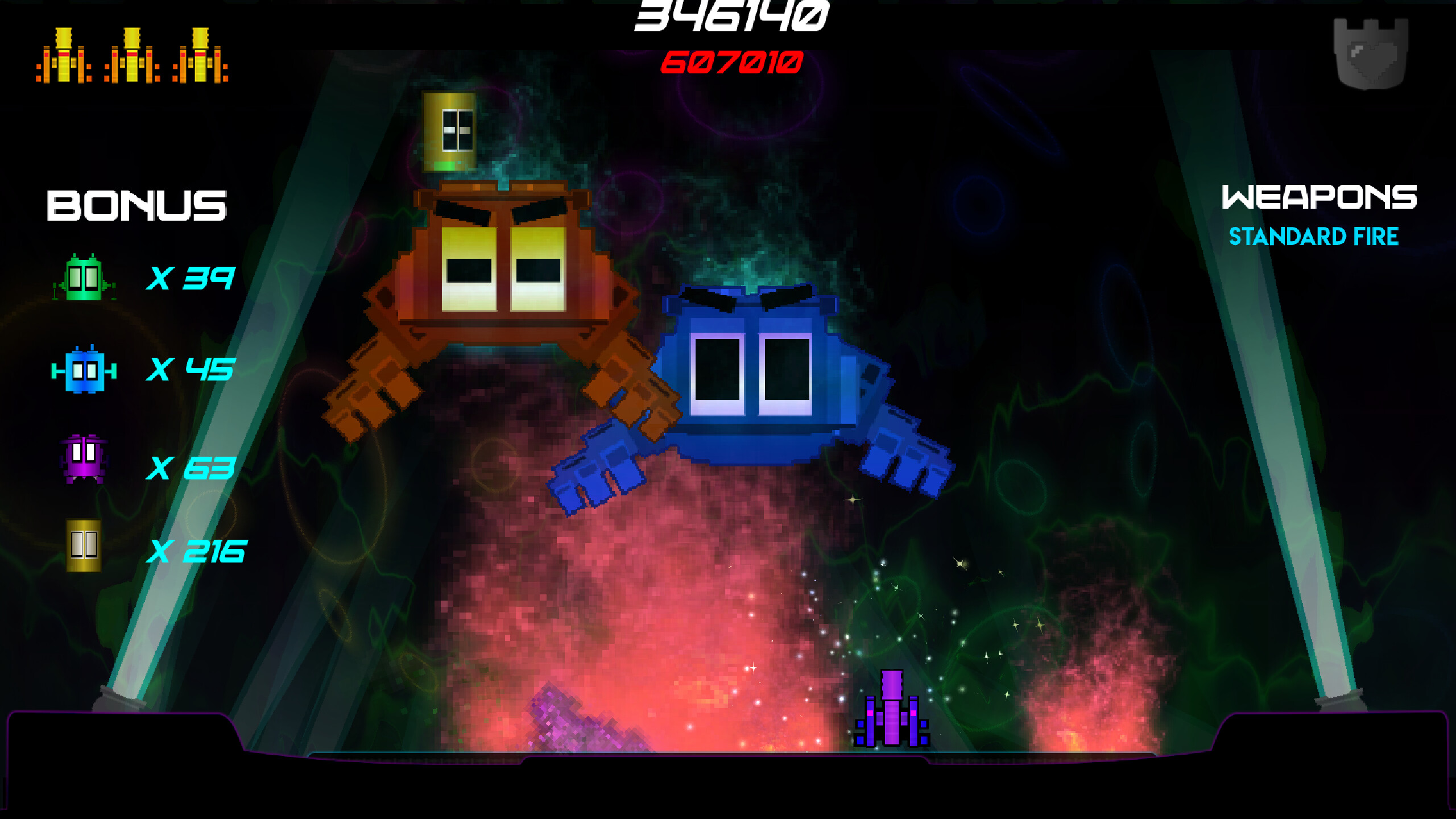 Galactoids - Galactic Invaders screenshot 8