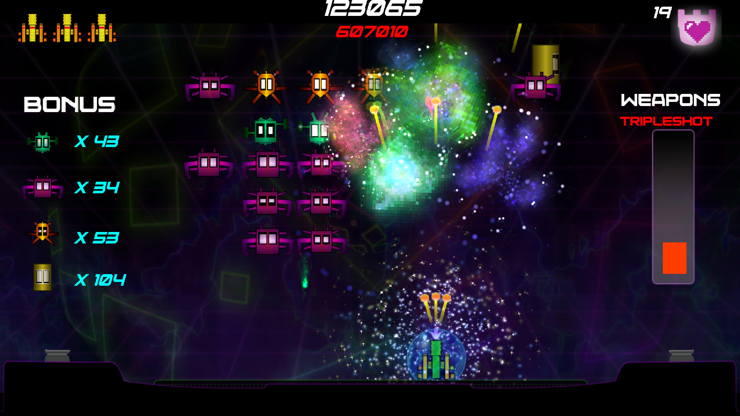 Galactoids - Galactic Invaders screenshot 10
