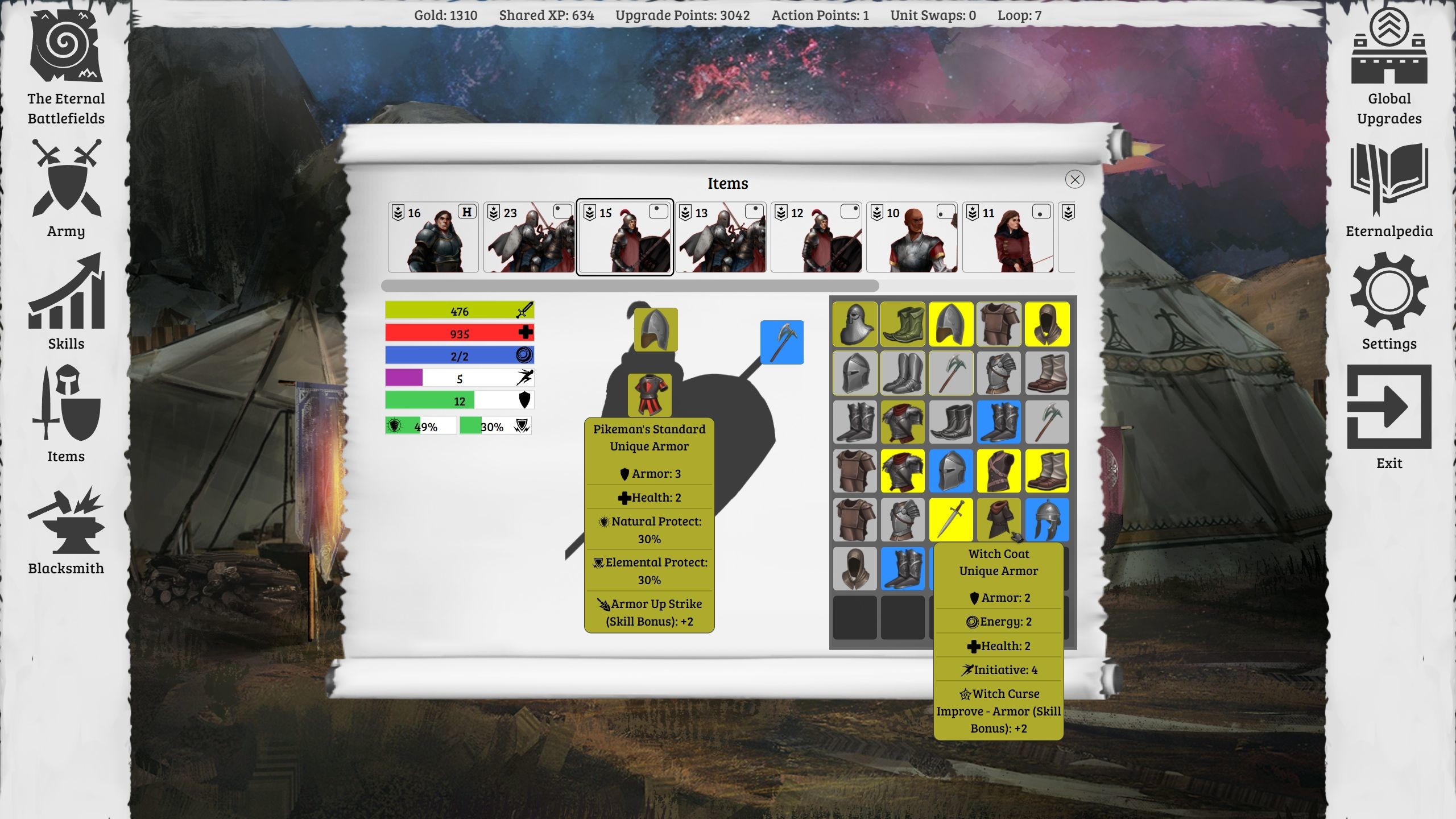 The Eternal Battlefields screenshot 2
