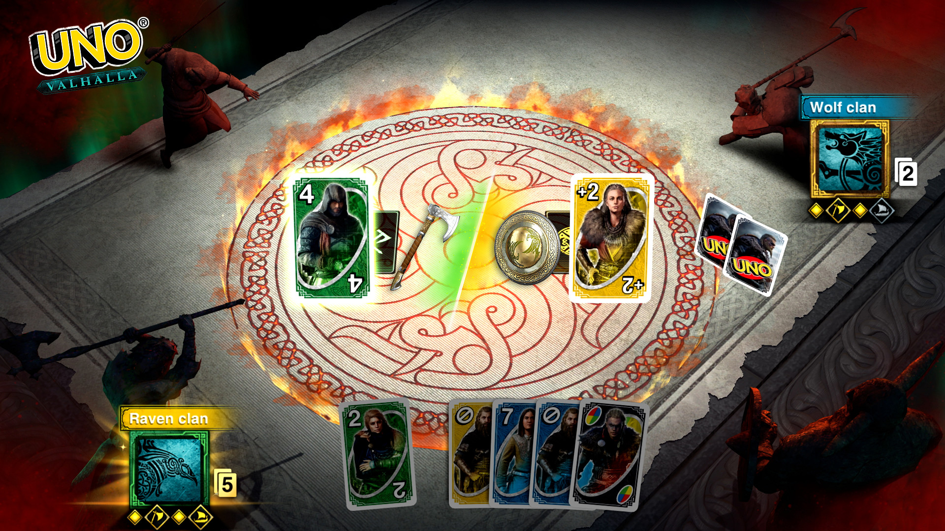 UNO - AC Valhalla Theme Cards screenshot 4